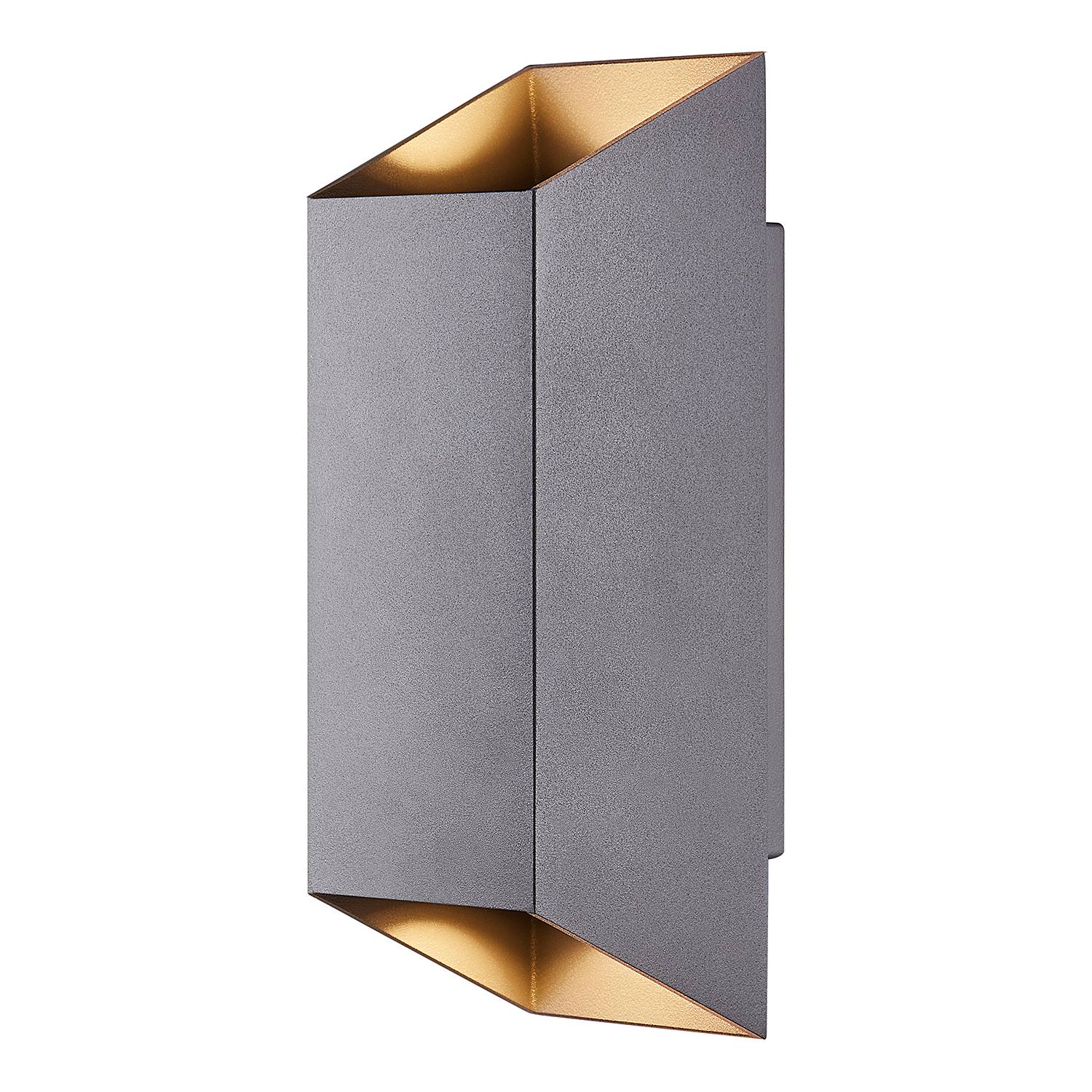 Wandleuchte Nico Square Grau
