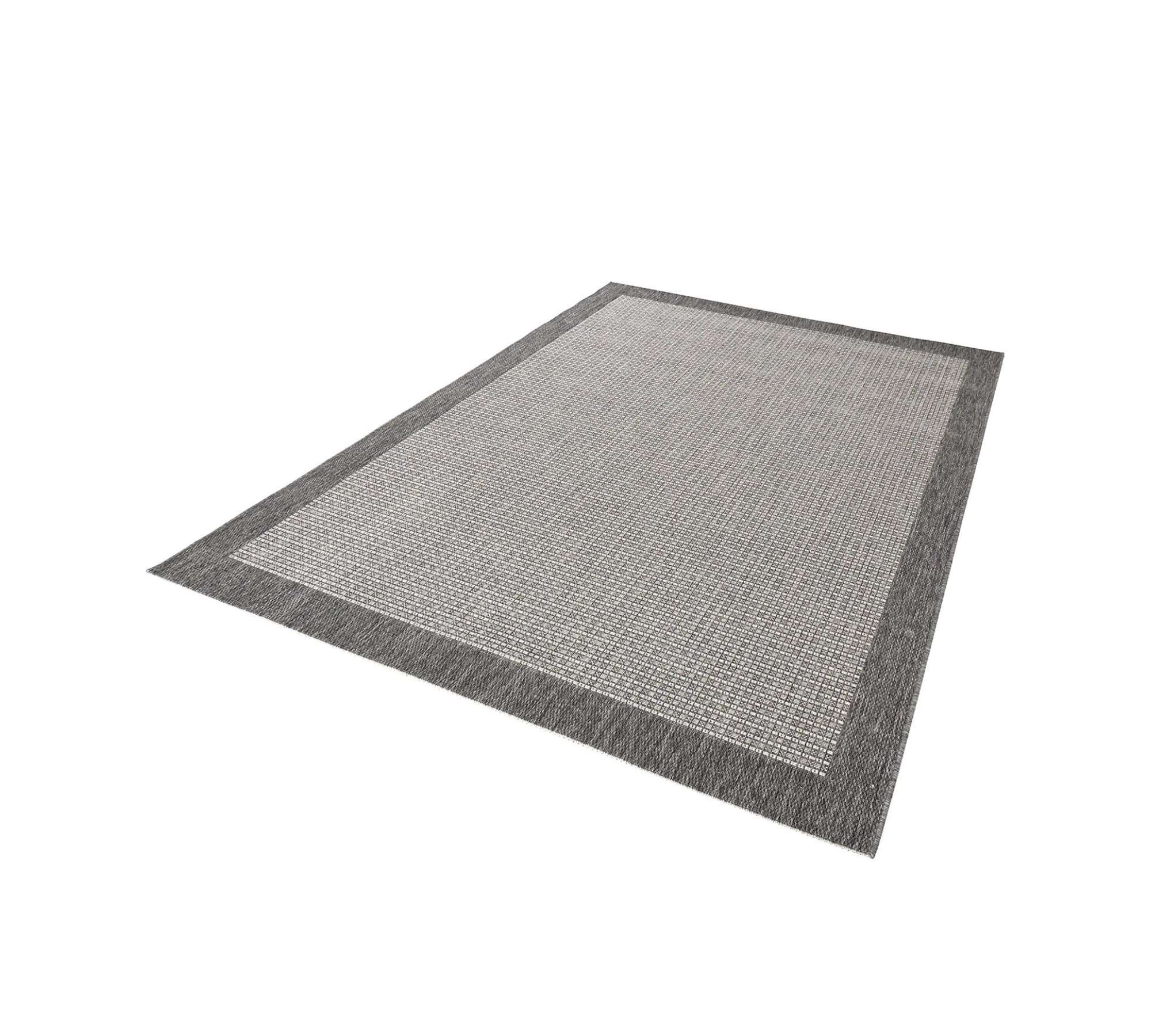 Kurzflorteppiche Textil Grau 120 x 170 cm