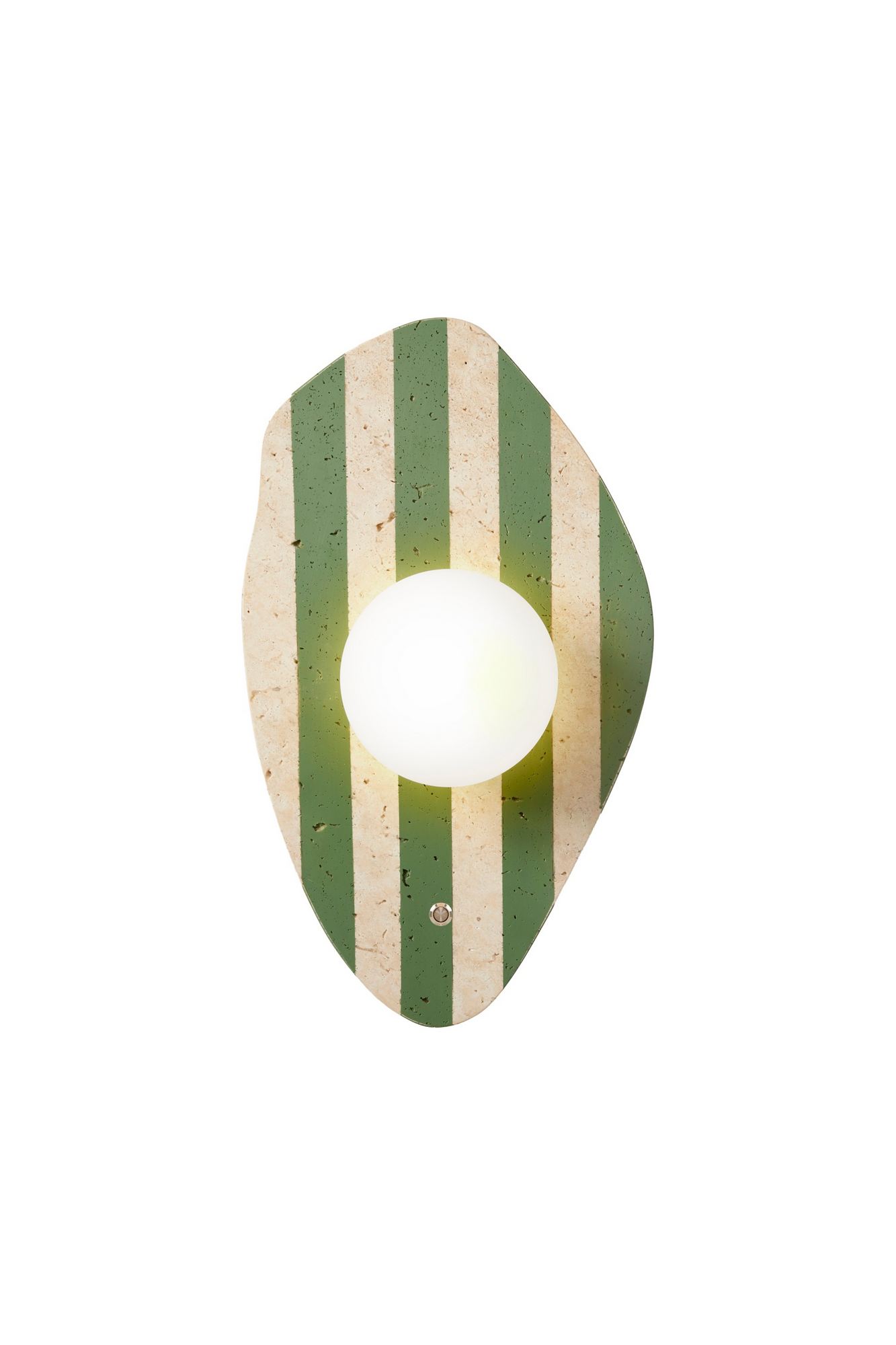 Espe Wall Lamp Travertine Green