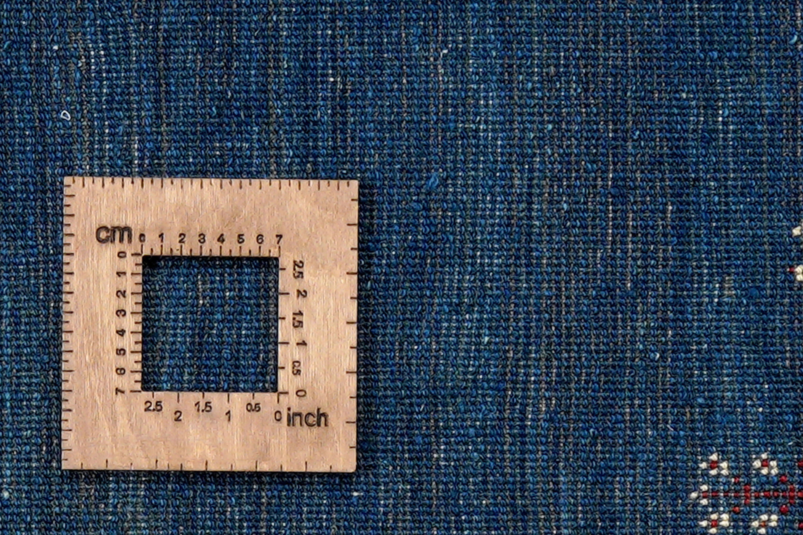 Rizbaf Gabbeh-Teppich Wolle Blau