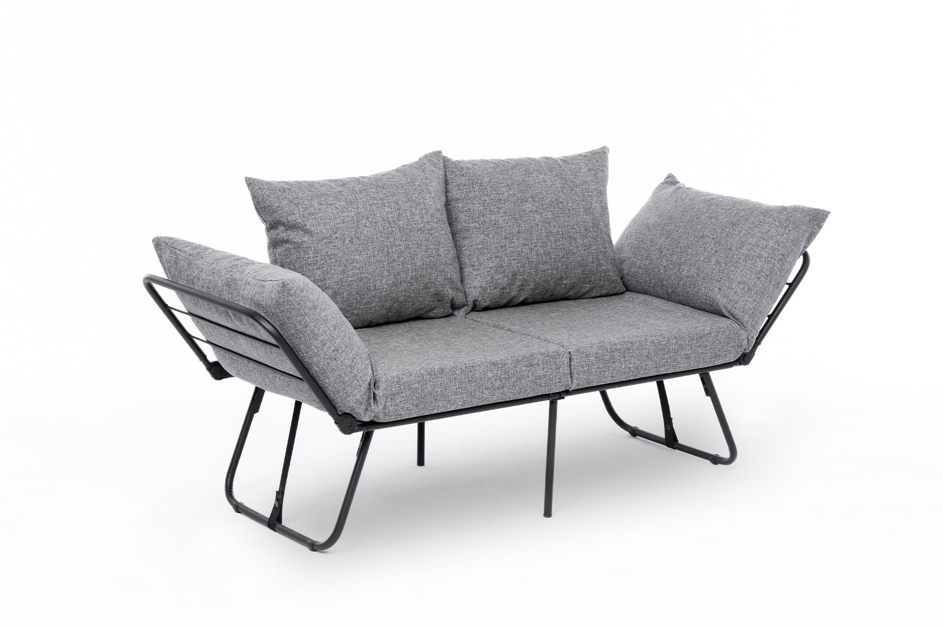 Viper Sofa 2-Sitzer Hellgrau