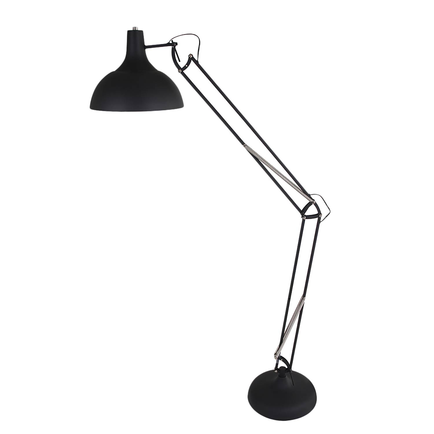 Mexlite VI Stehleuchte Stahl 1-flammig