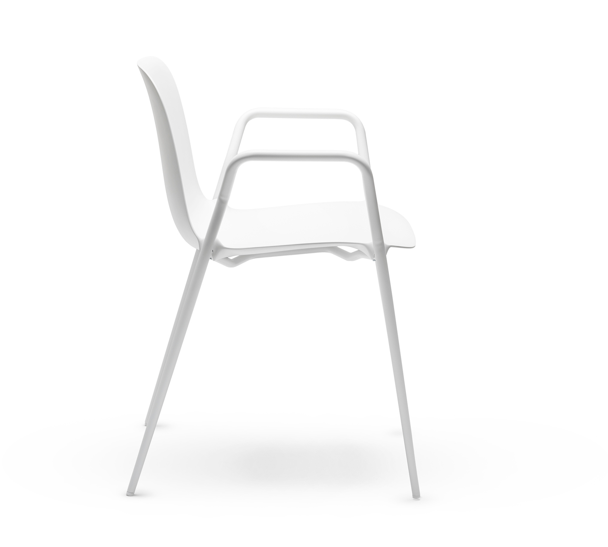 Dogo P Armchair Plastic Metal White