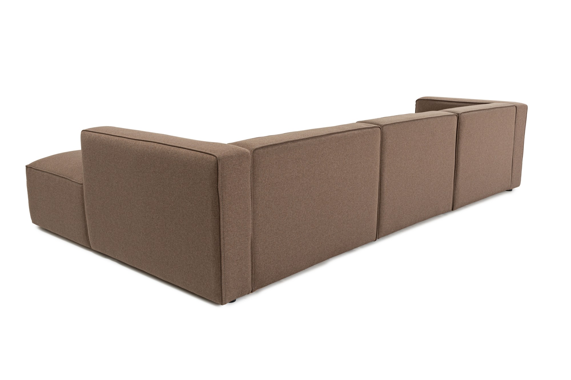 Mora Sofa Rechts Braun