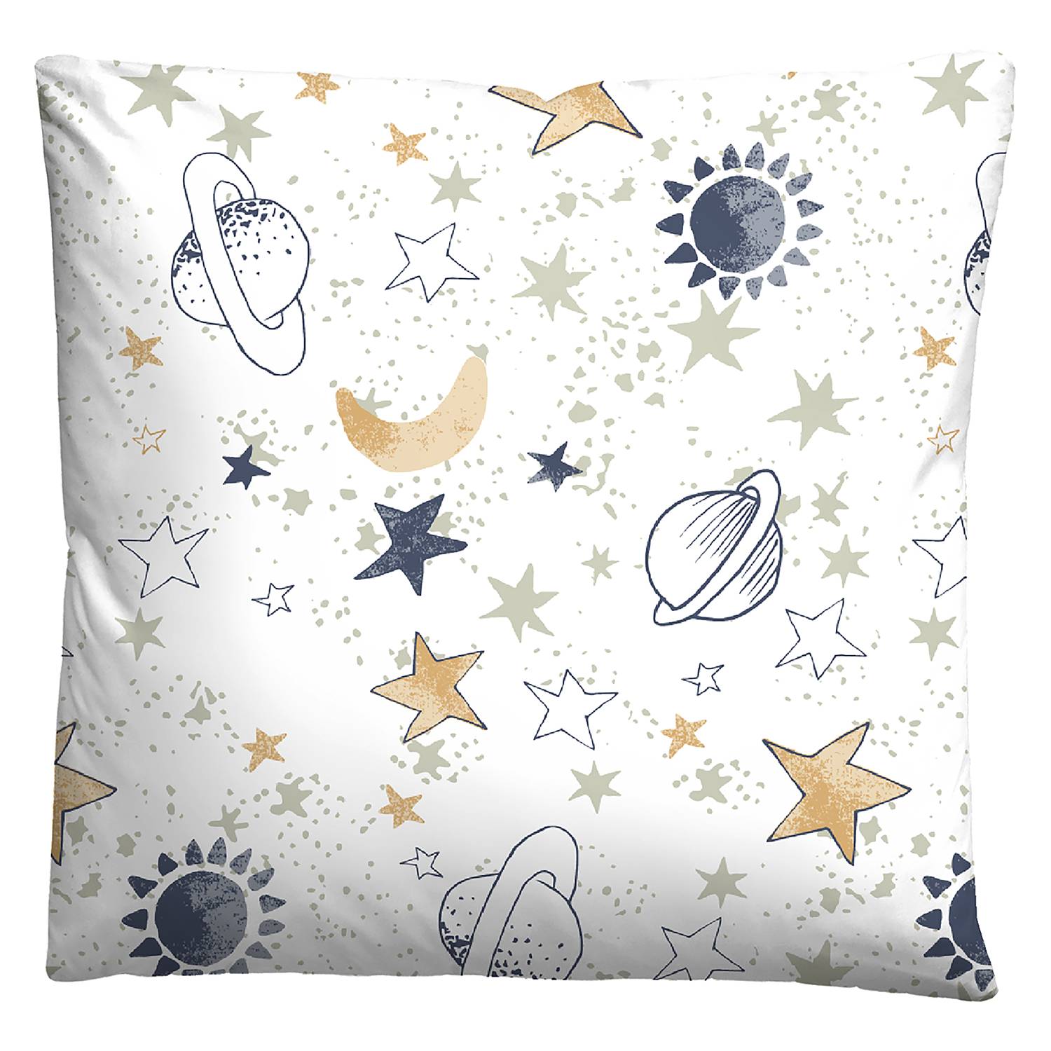 Universe Bedding Cotton White 135x200cm Pillow 80x80cm