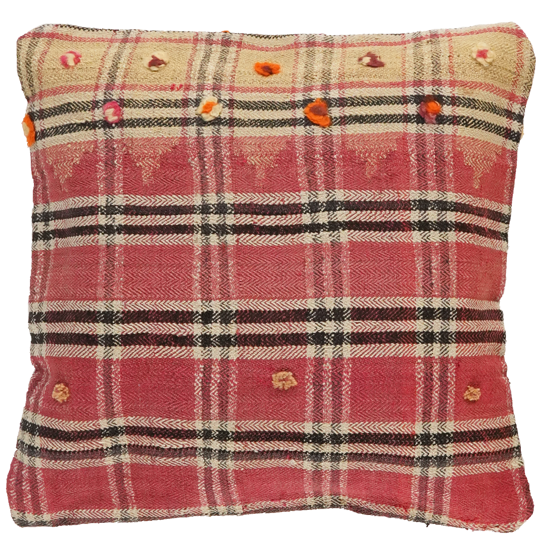 Carpet Pillow Wool Multicolor