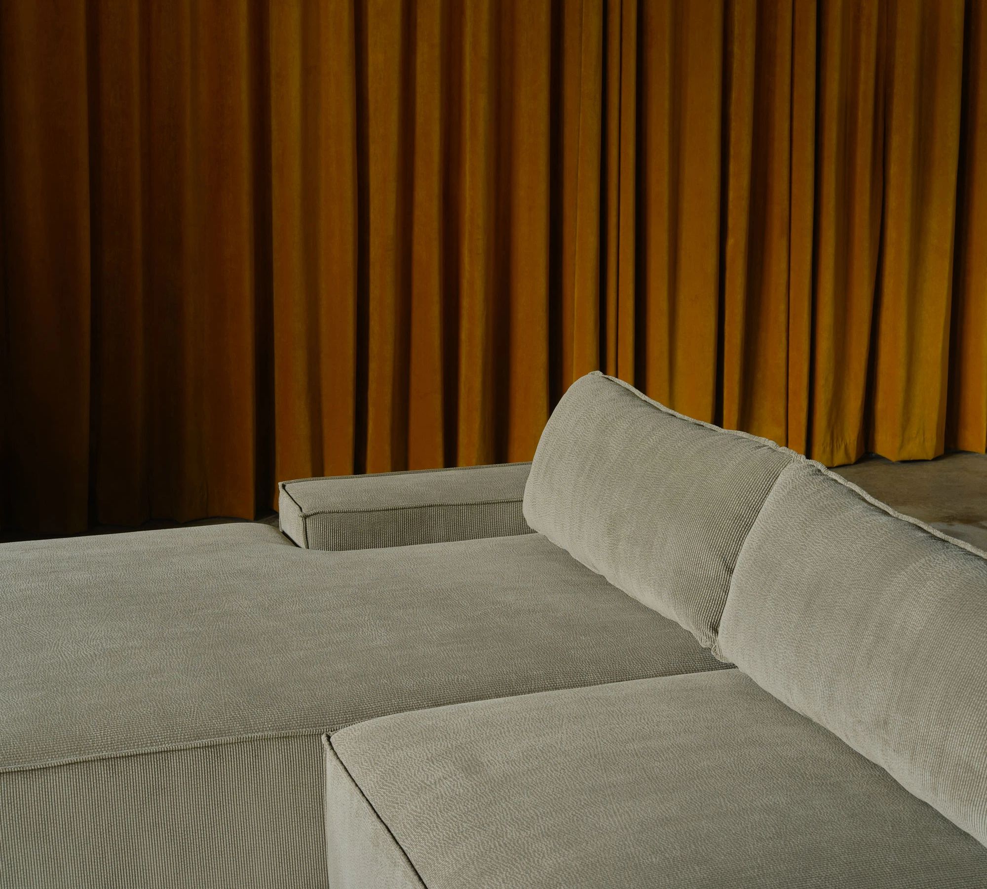 Daphne 1-Sitzer Récamiere Rechts Free Sage