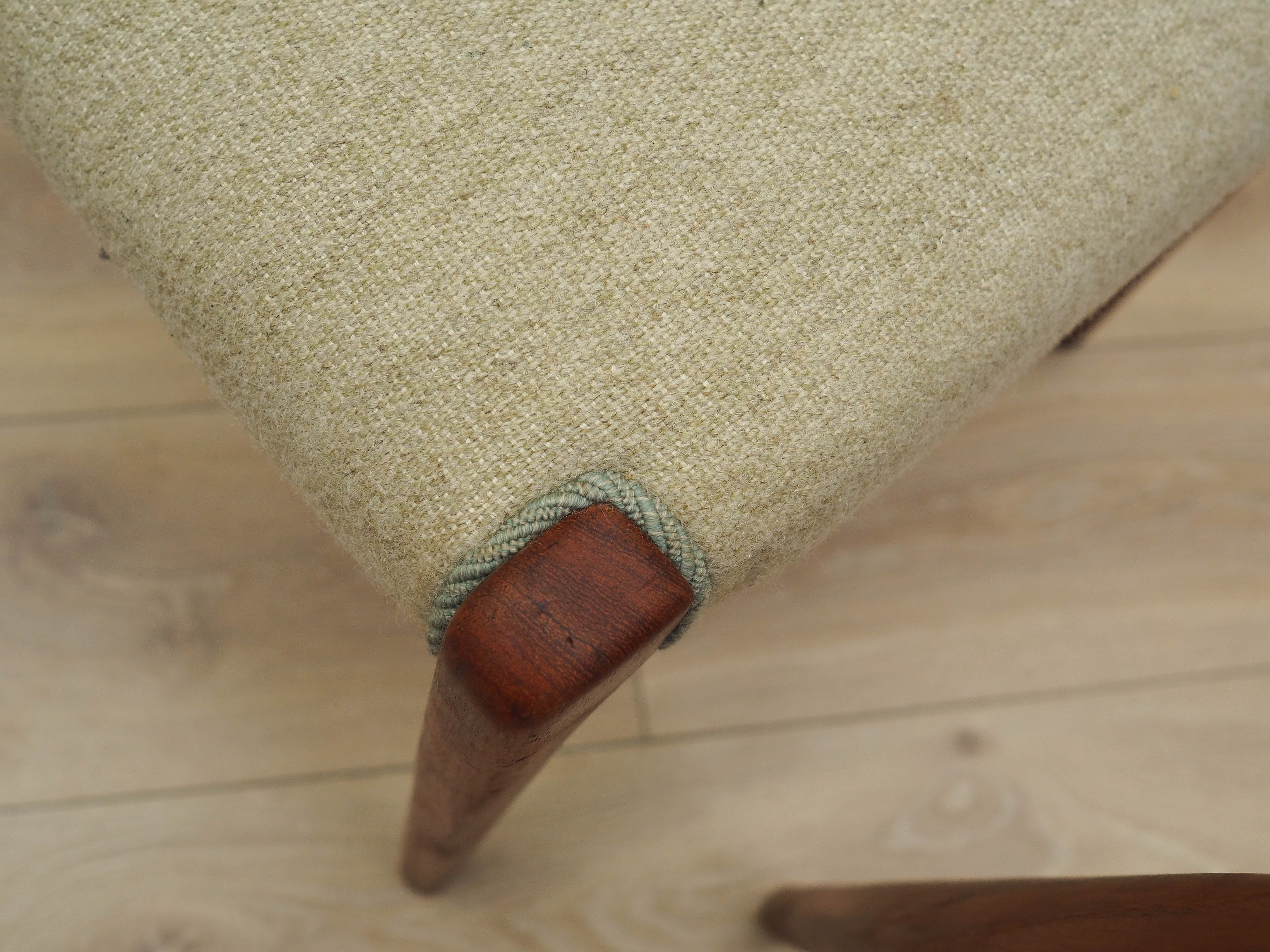 Teak wood chair set 4-piece 1960s, Designer: 