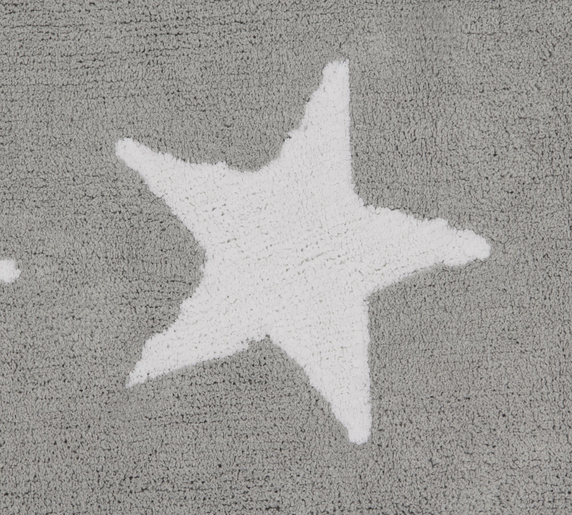 Teppich Baumwolle Grau 80x120 cm
