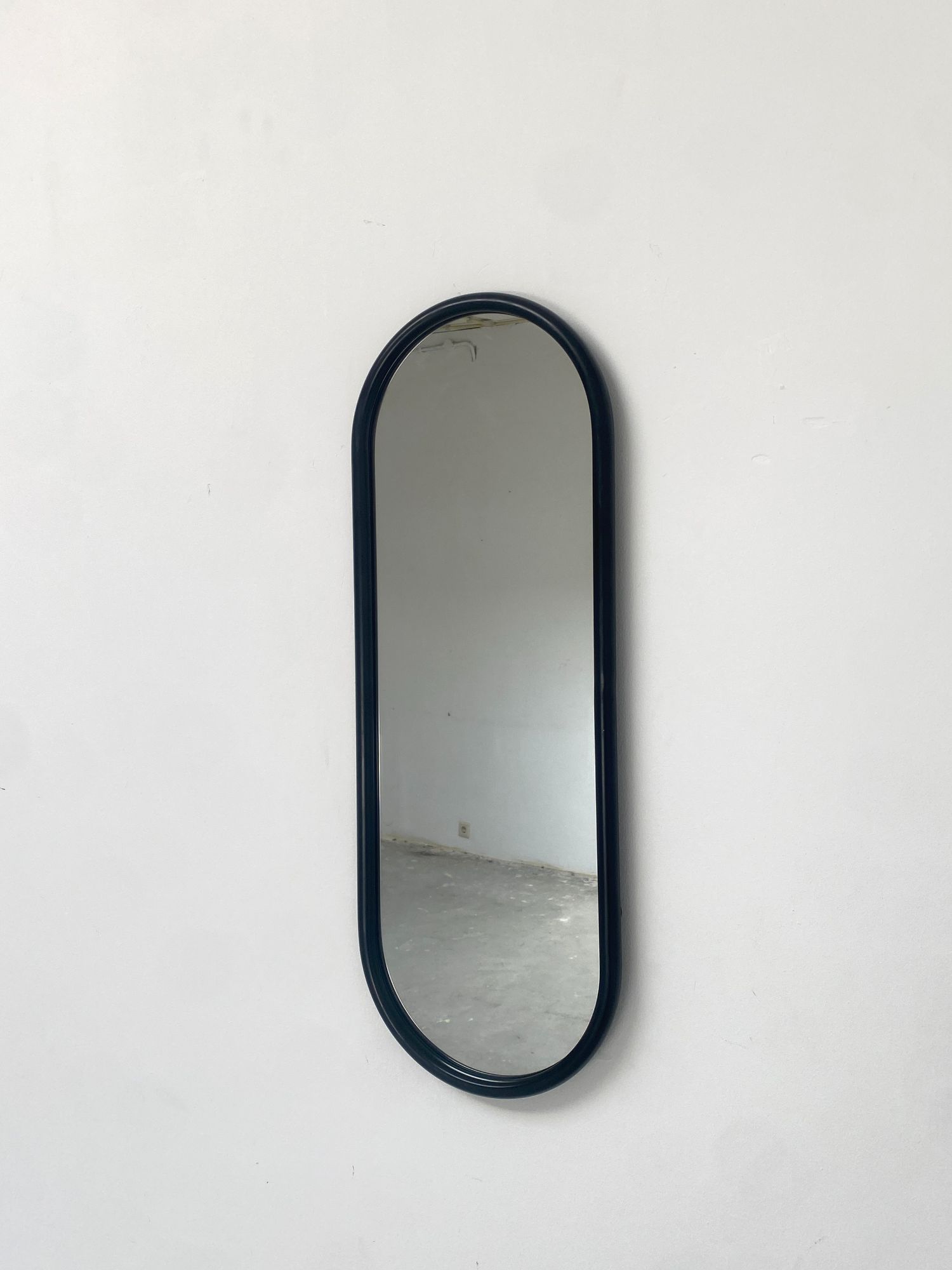 Angui Spiegel Stahl Schwarz