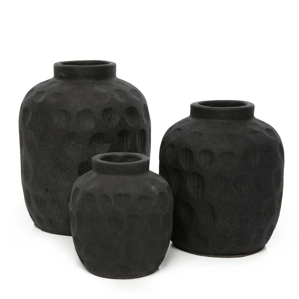 Trendy Vase Schwarz