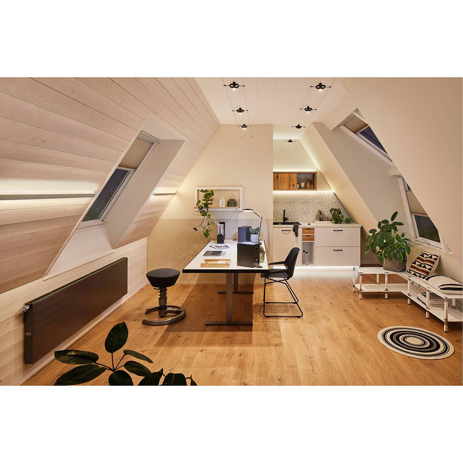 LED-Tischleuchte Numis Acrylglas Aluminium