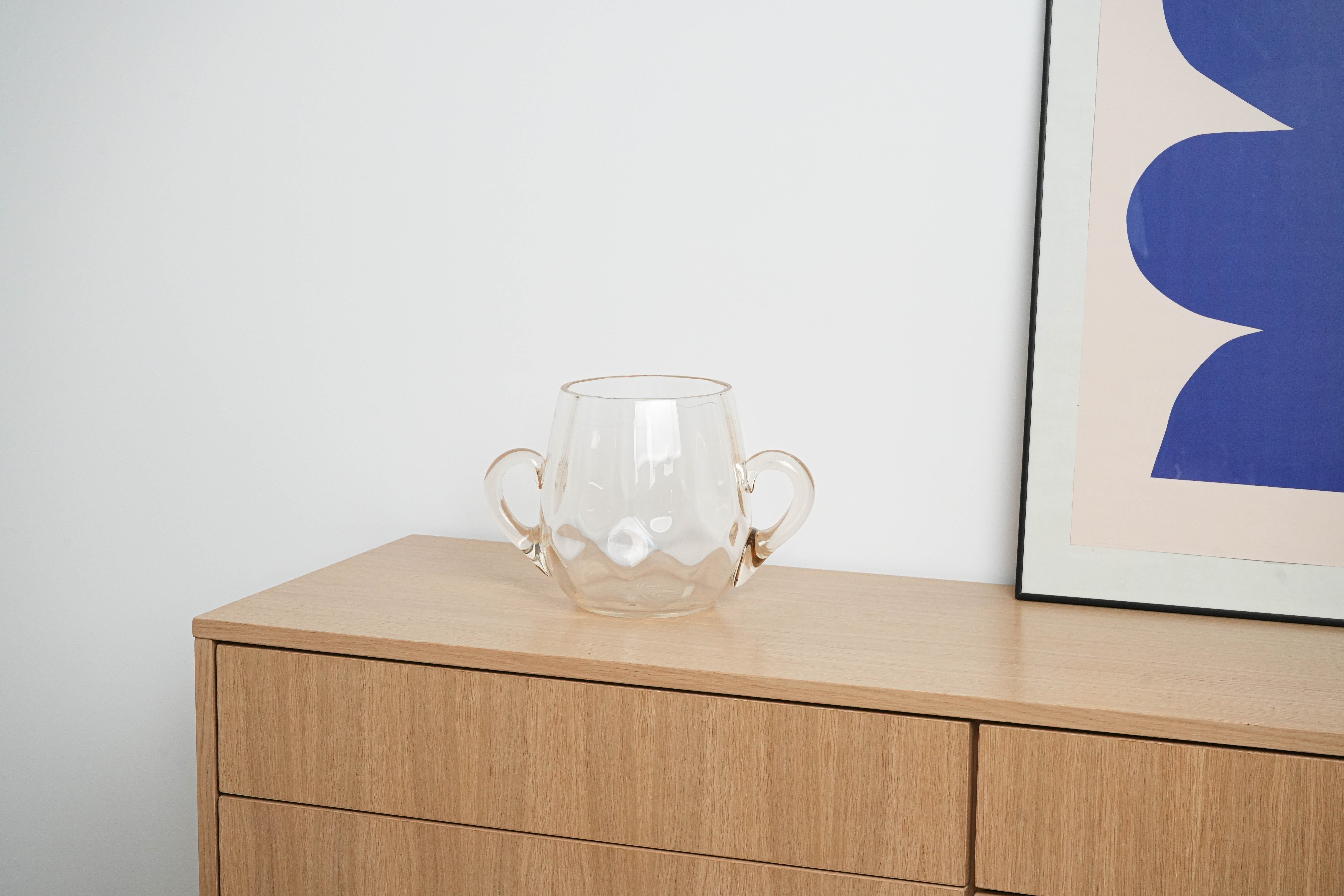 Ice bucket transparent 1970s