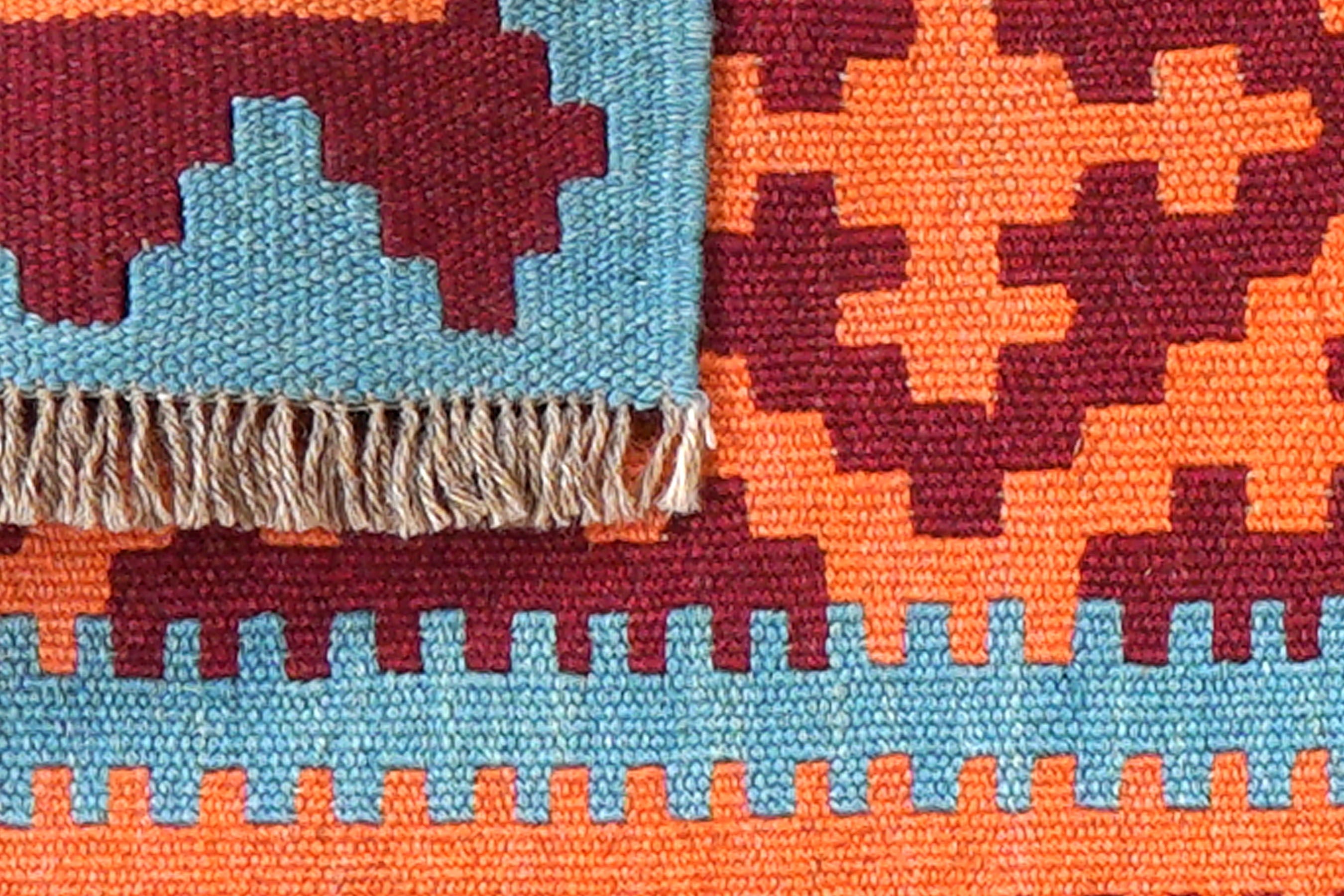 Kilim Gashgai Teppich Mehrfarbig