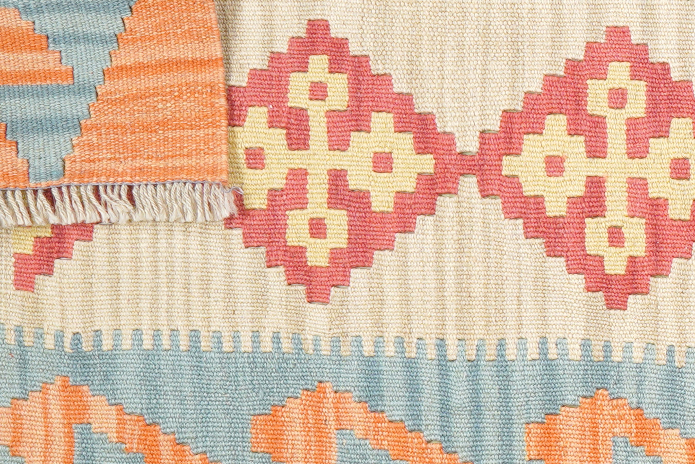 Kelim Gashgai Wool Multicolored