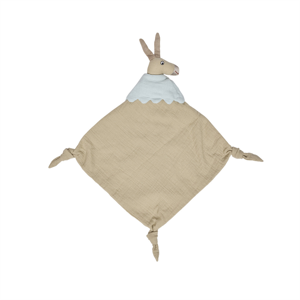 Donny Kuscheltuch Bio-Baumwolle Cloud Ice Blau