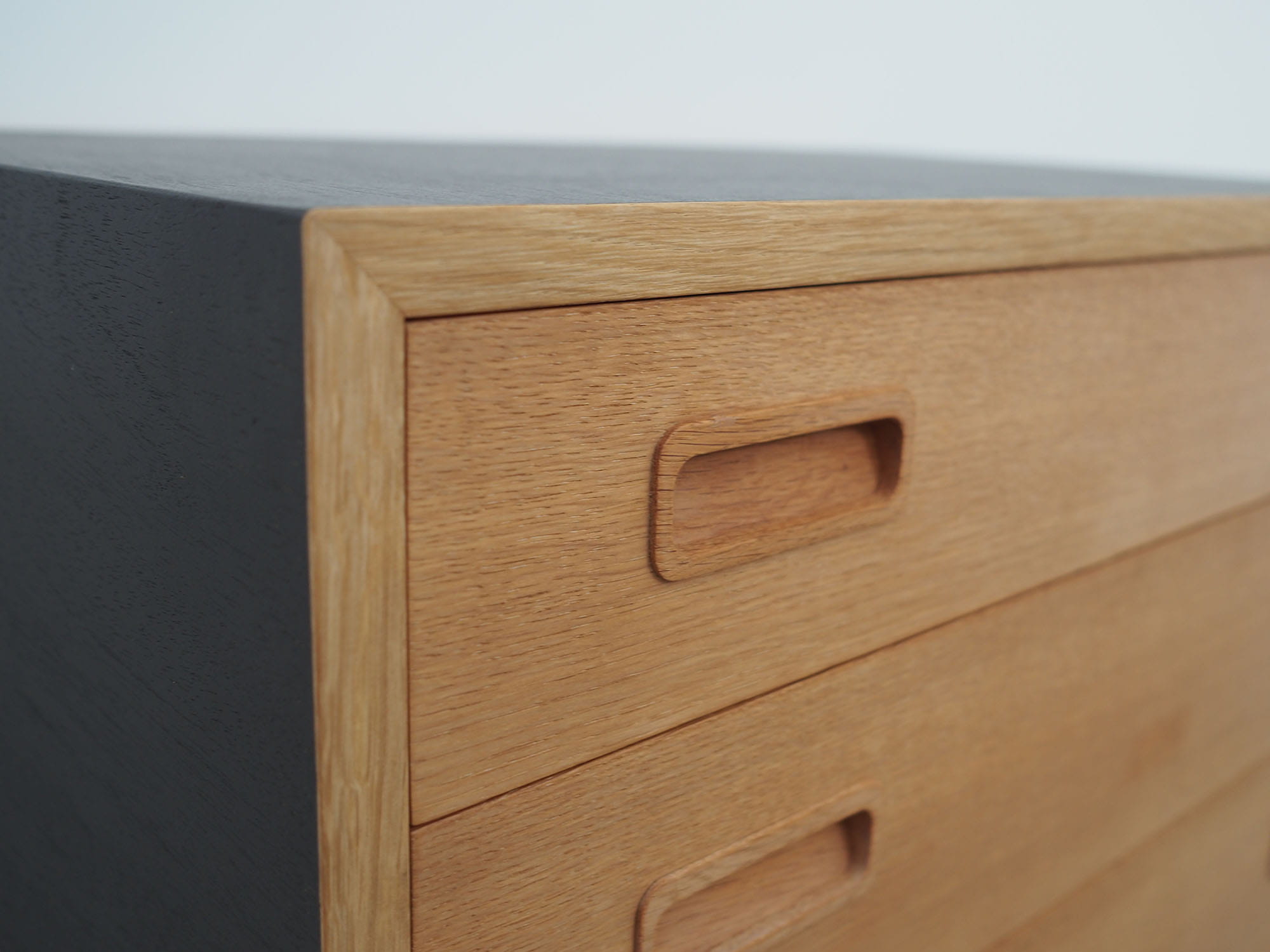 Vintage chest of drawers wood beige 1970s