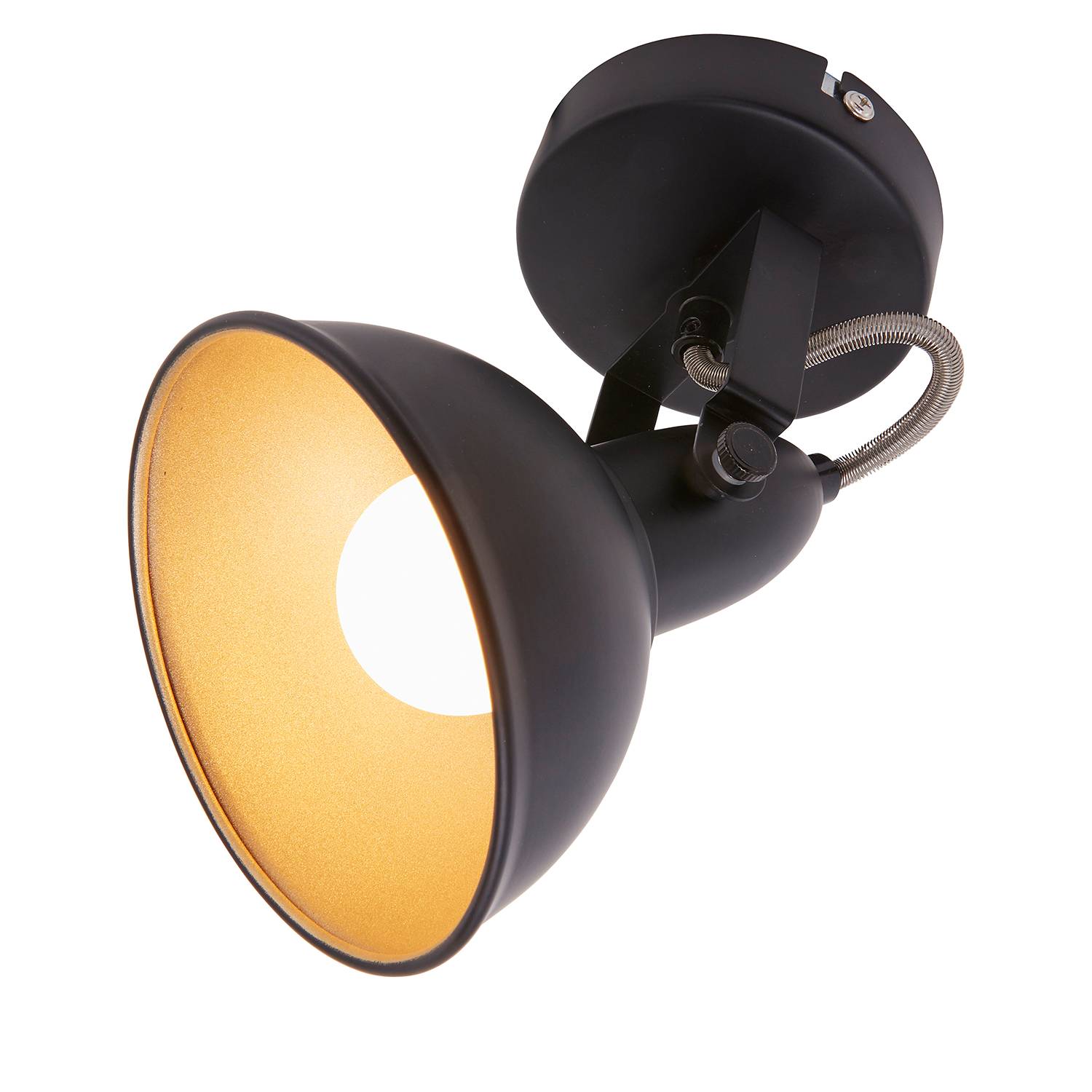 Deckenleuchte Soft Schwarz