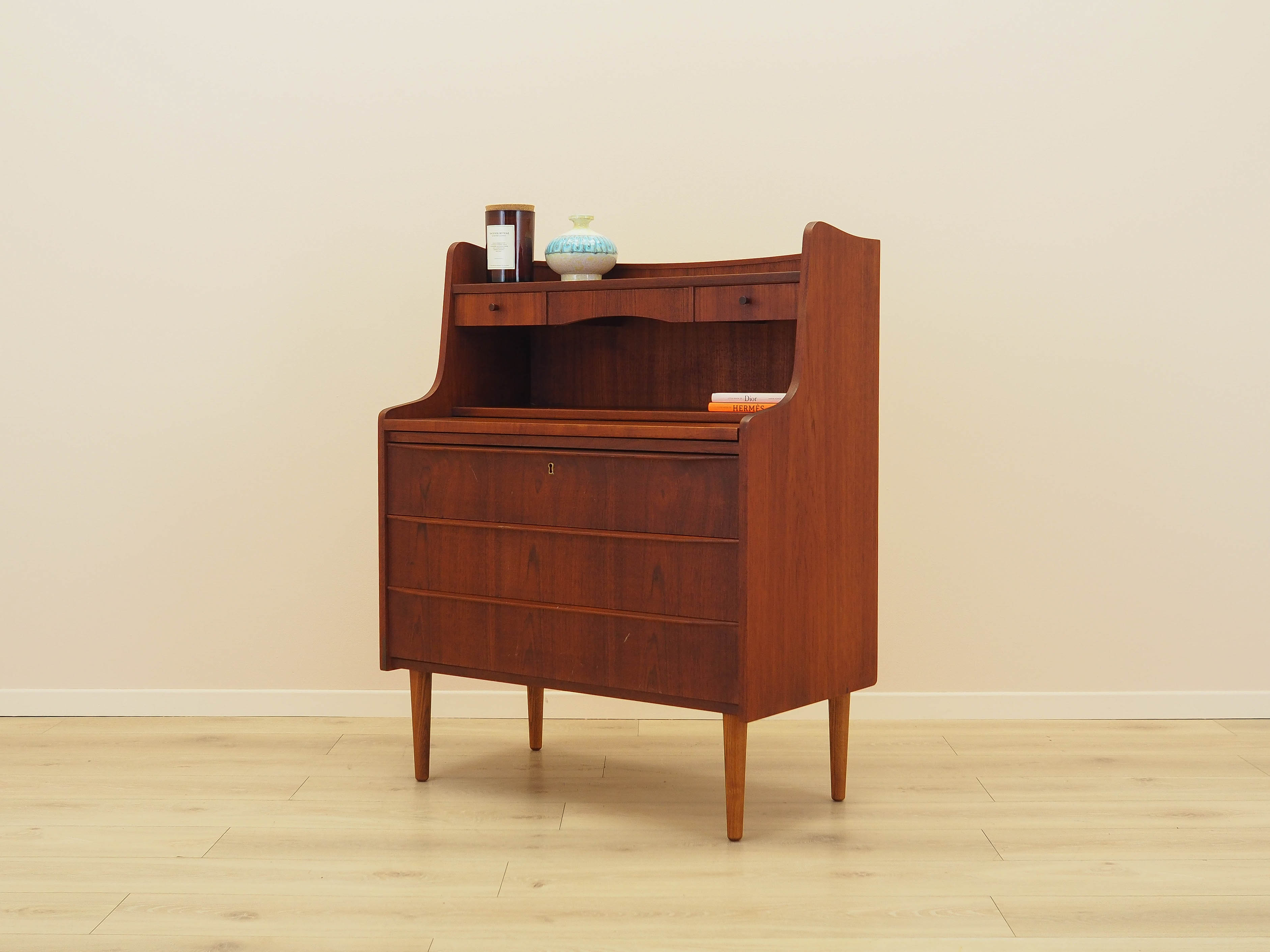 Teak Secretary Desk
