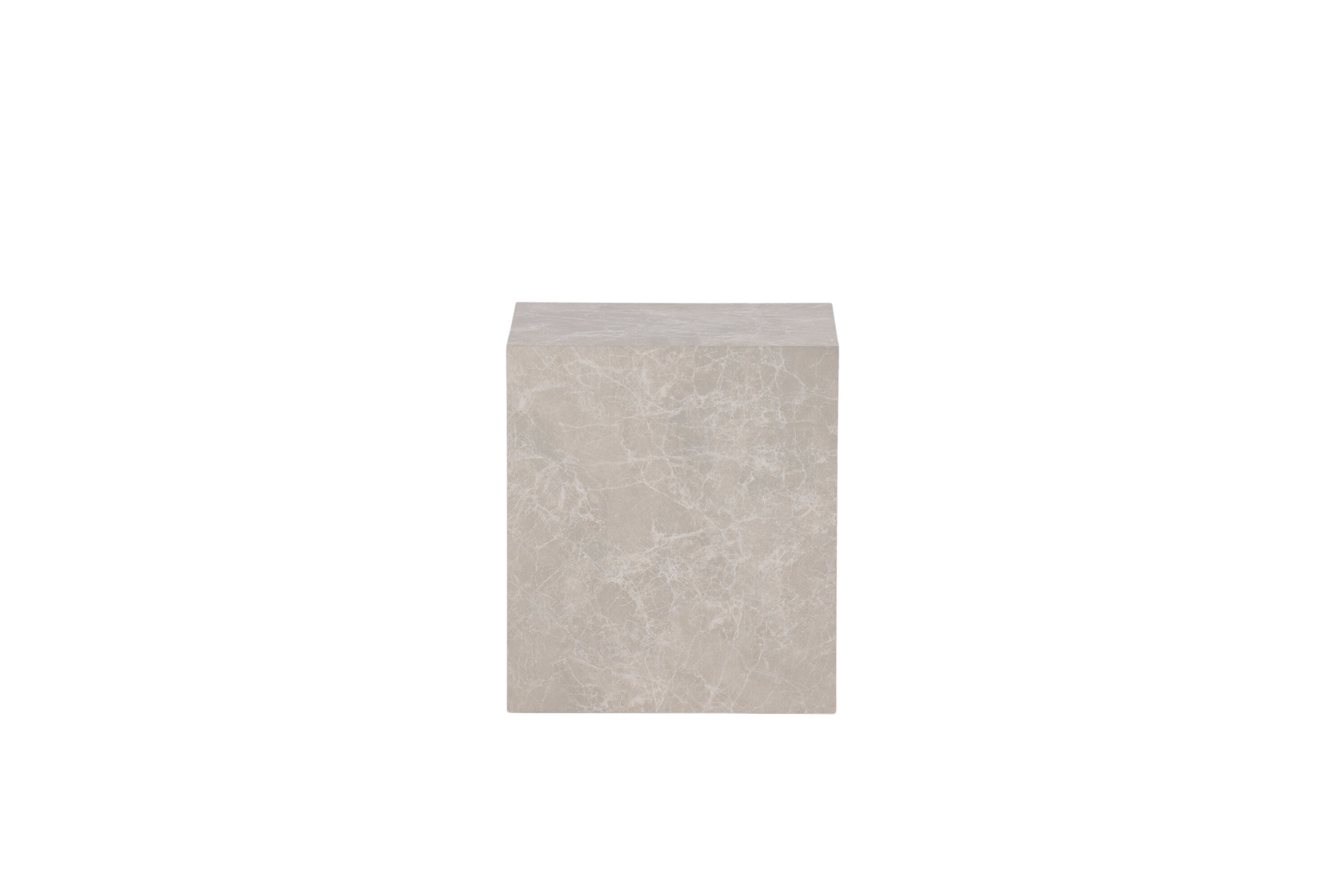 York High Sofatisch  Marmoroptik MDF Beige
