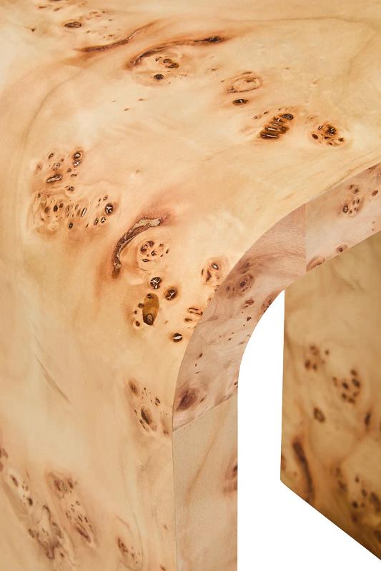 Beistelltisch Mota Burl Wood 
