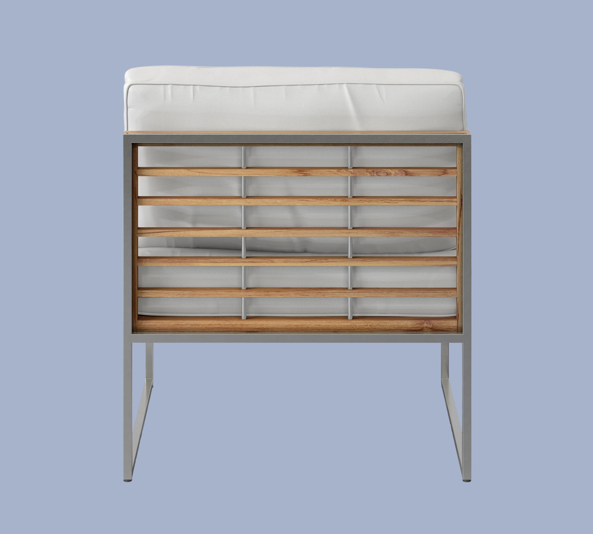 Loungesessel Outdoor Teak Massiv