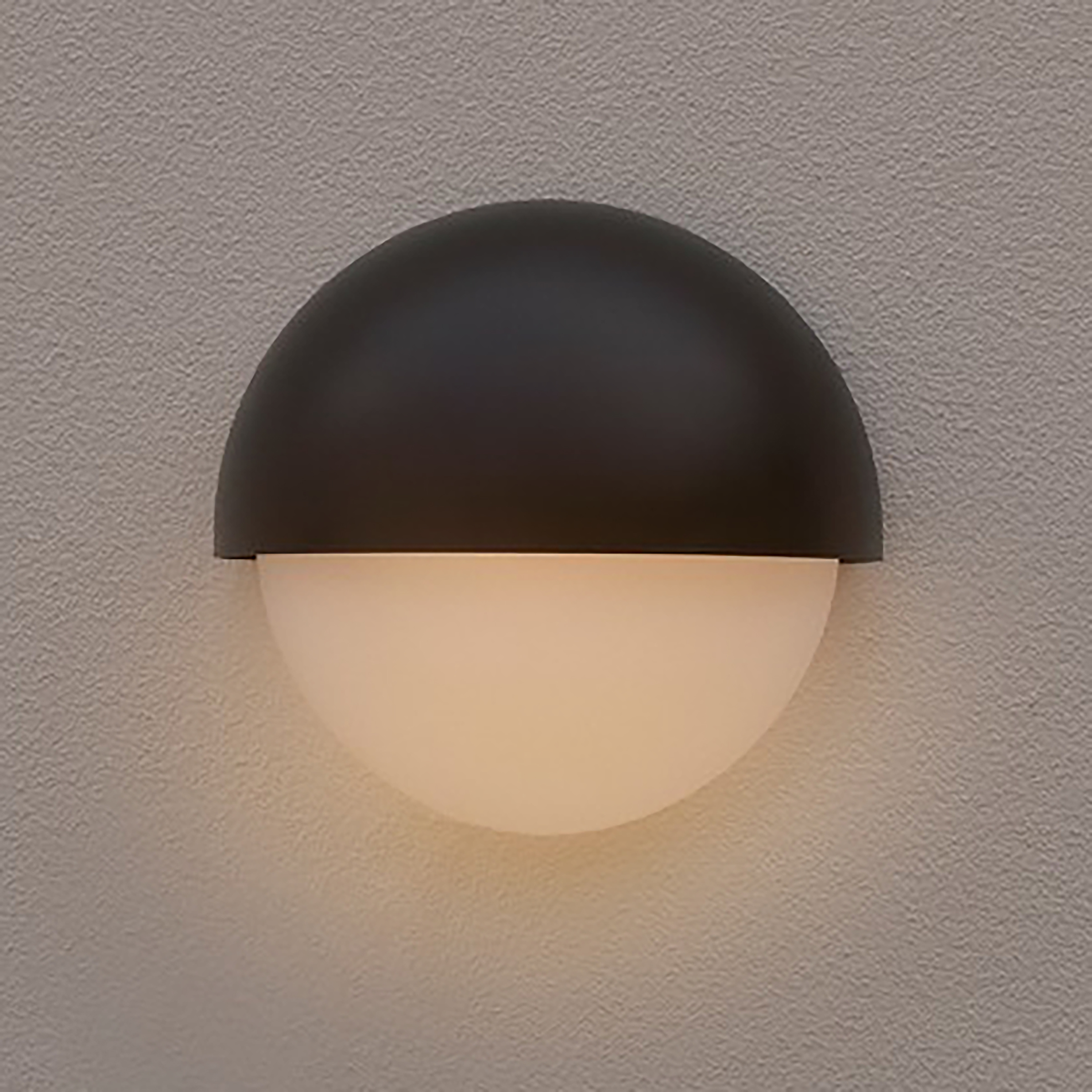 Scorpius Außenwandleuchte Maxi Schwarz Polycarbonat