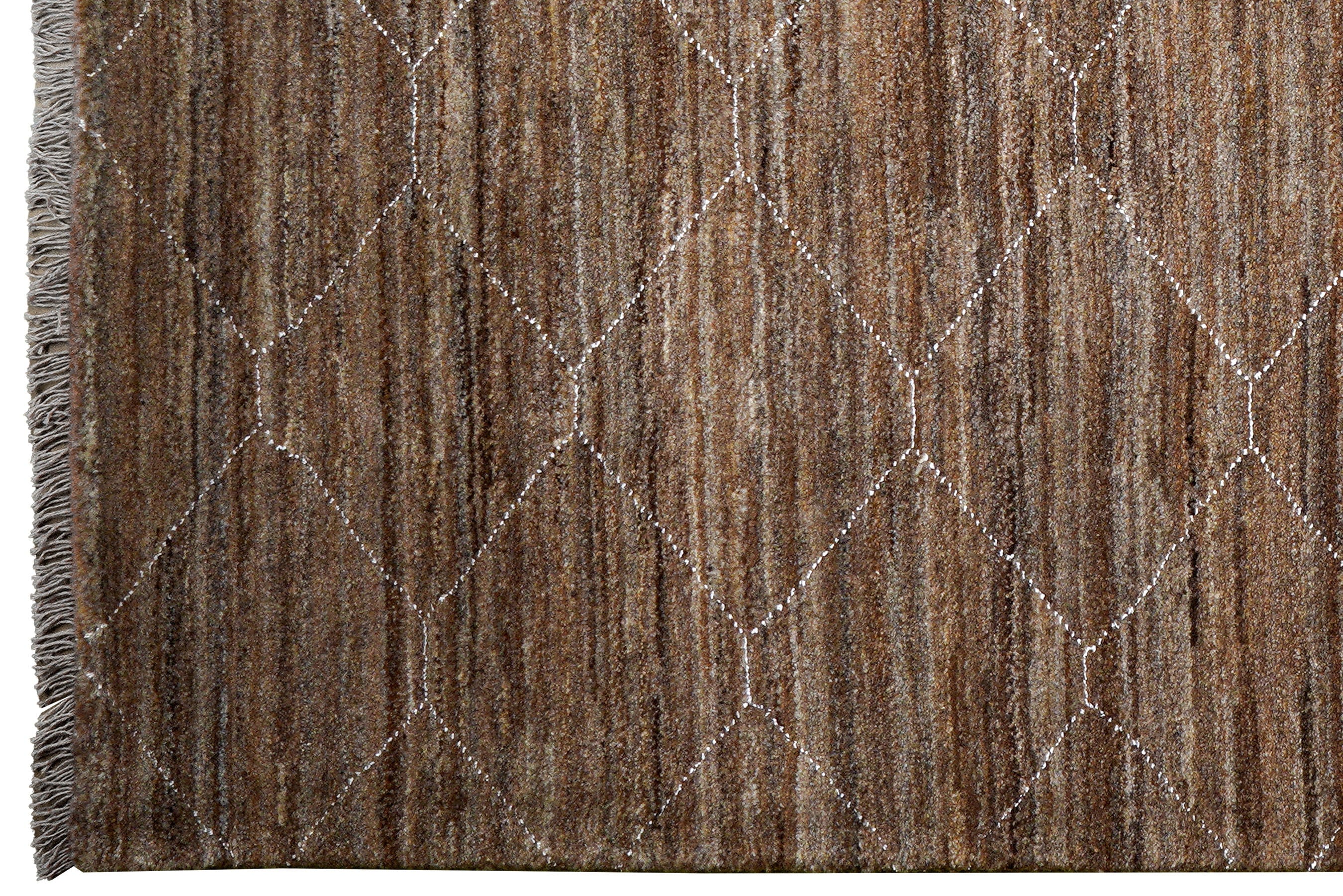 Gabbeh Basi Rug Brown