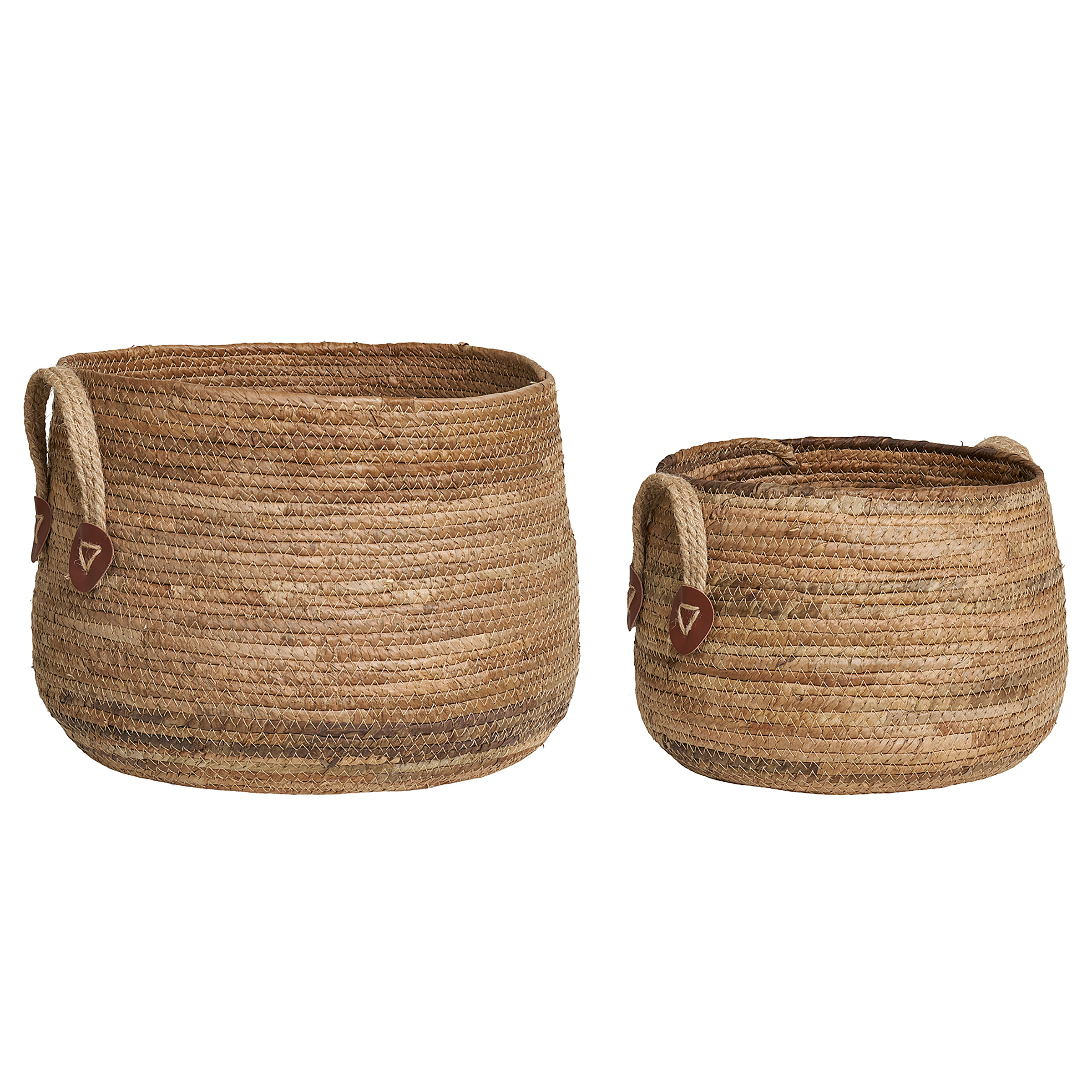 Aosta Korb-Set 2-tlg Braun