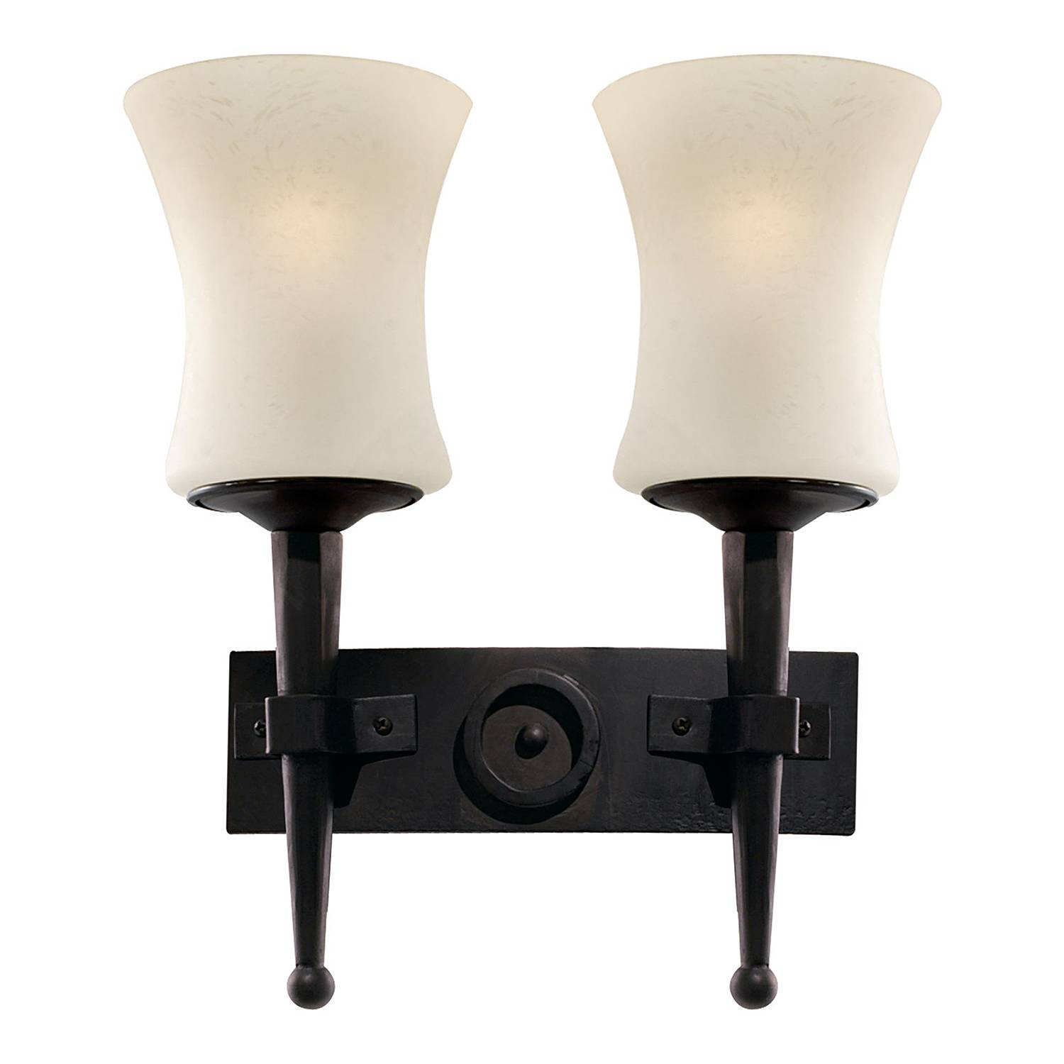 Cartwheel Wall Lamp Opal Glass Steel Single-Bulb