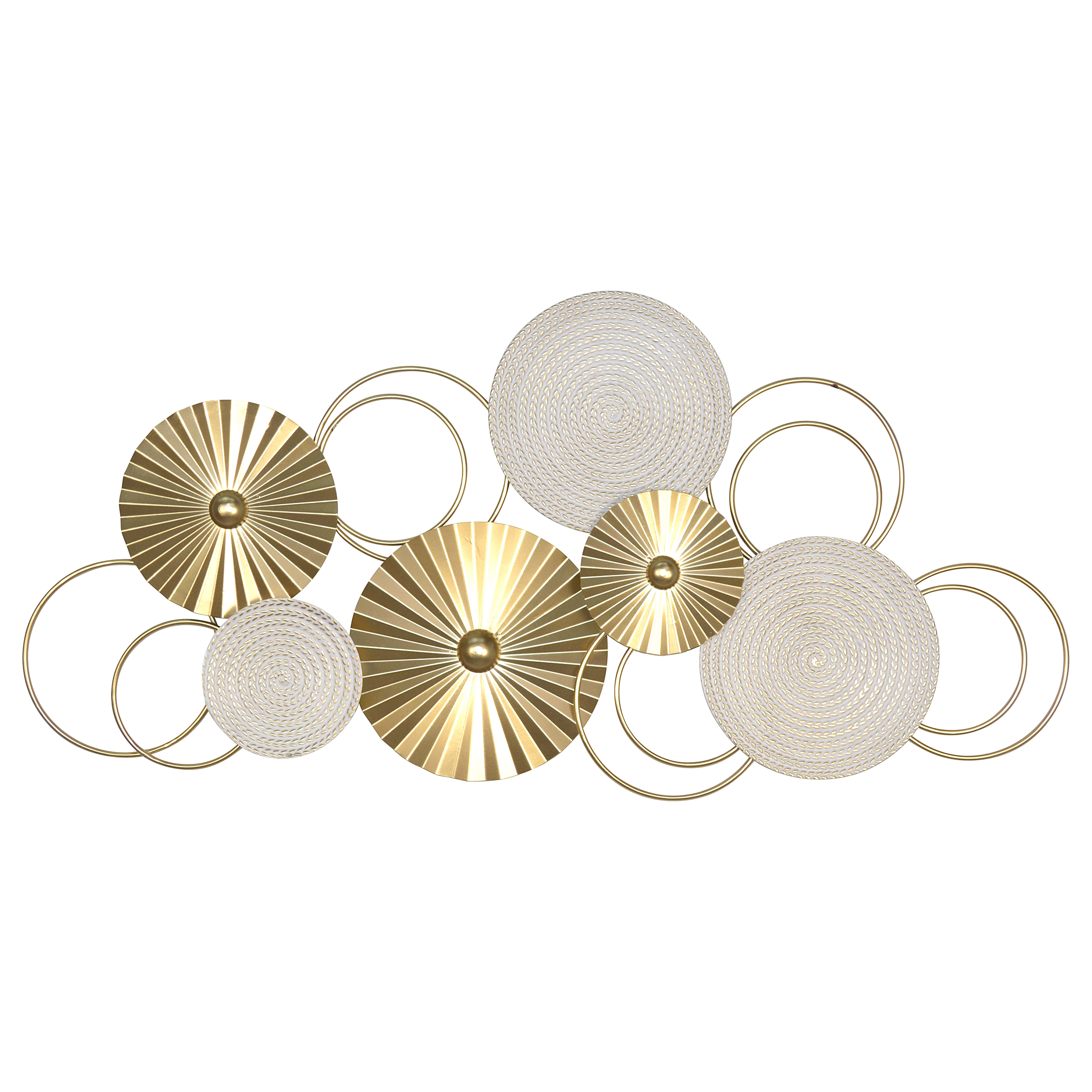 Metallbild Aklak Multicolor Eisen 107 x 52 x 4 cm