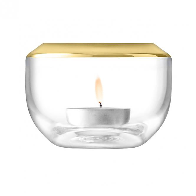 Space Tealight Holder Glass