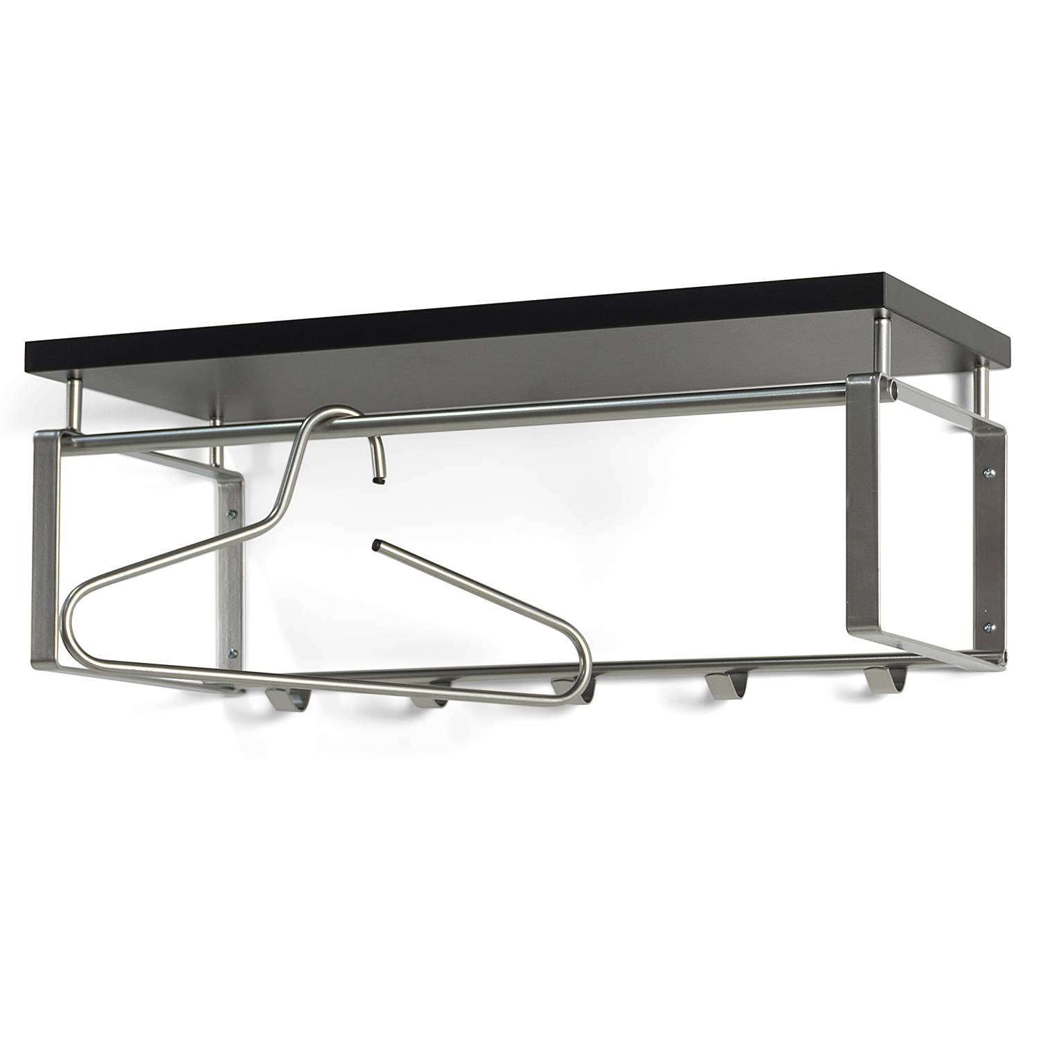 Wandgarderobe Rex Metall Nickel