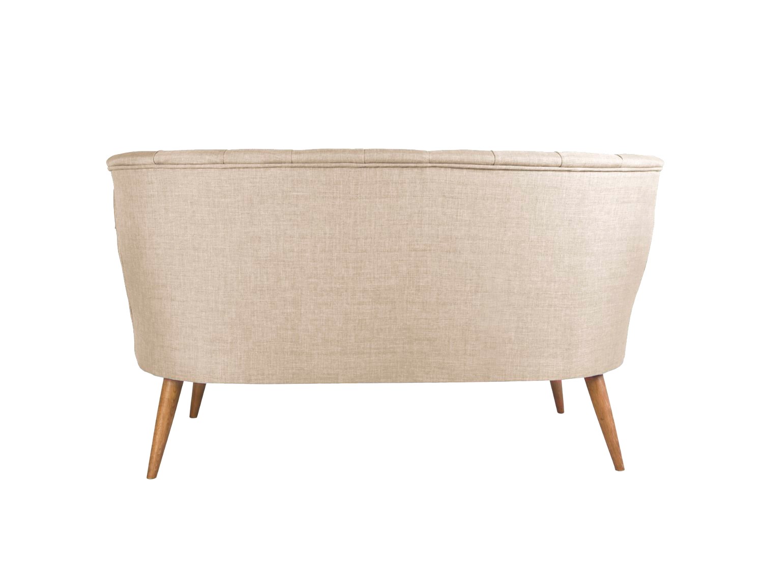 Richland Loveseat Sofa 2-Sitzer Creme