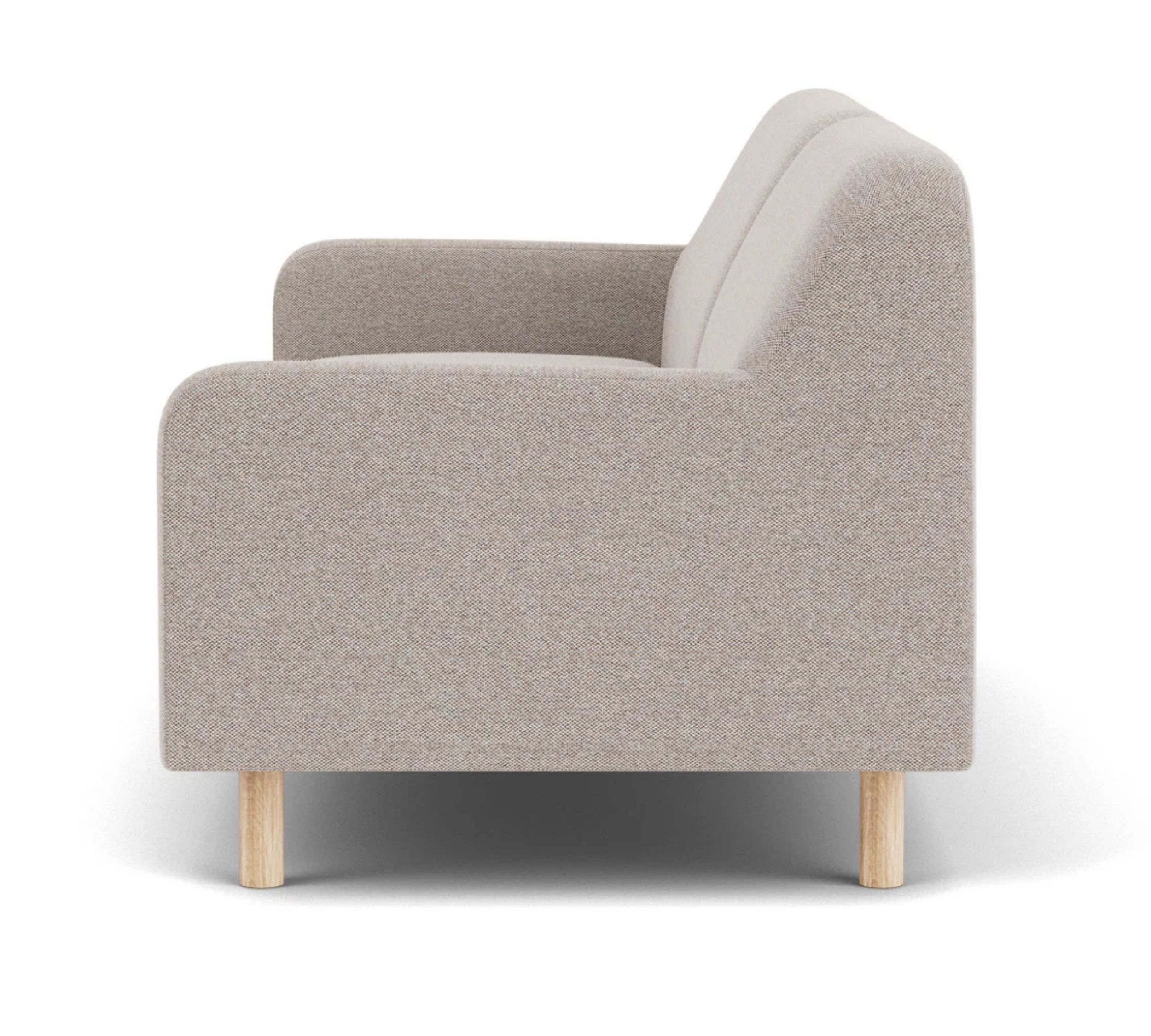 Landon Sofa 3-Sitzer Agnes Brown