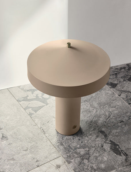 Hatto Table Lamp Metal Beige