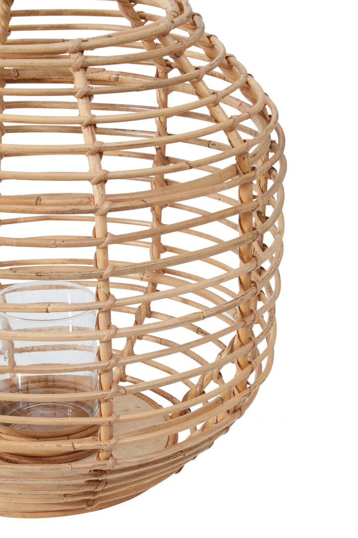 Mataram Rattan Laterne Natur