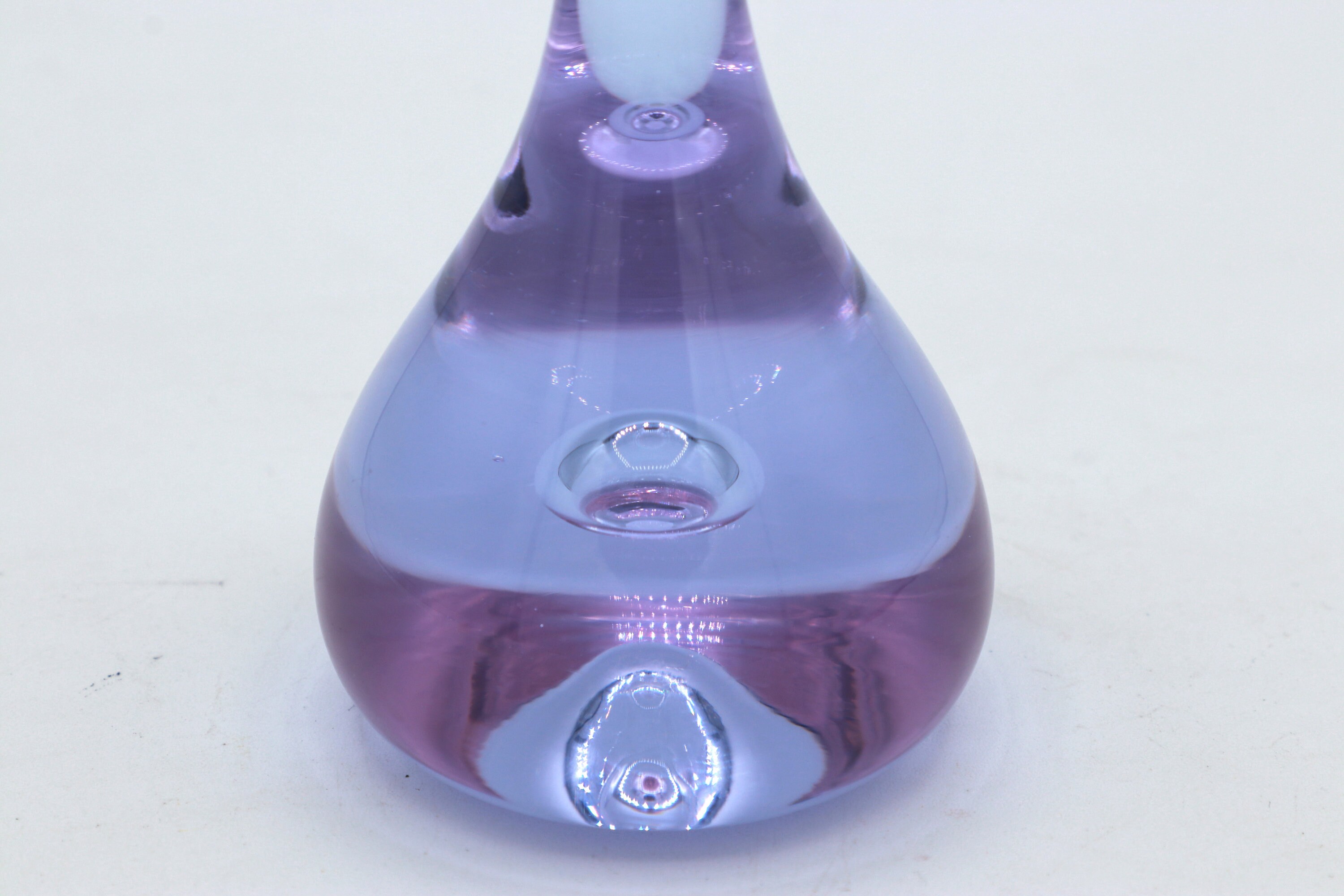 Vintage Blumenvase Kristall 1970er 