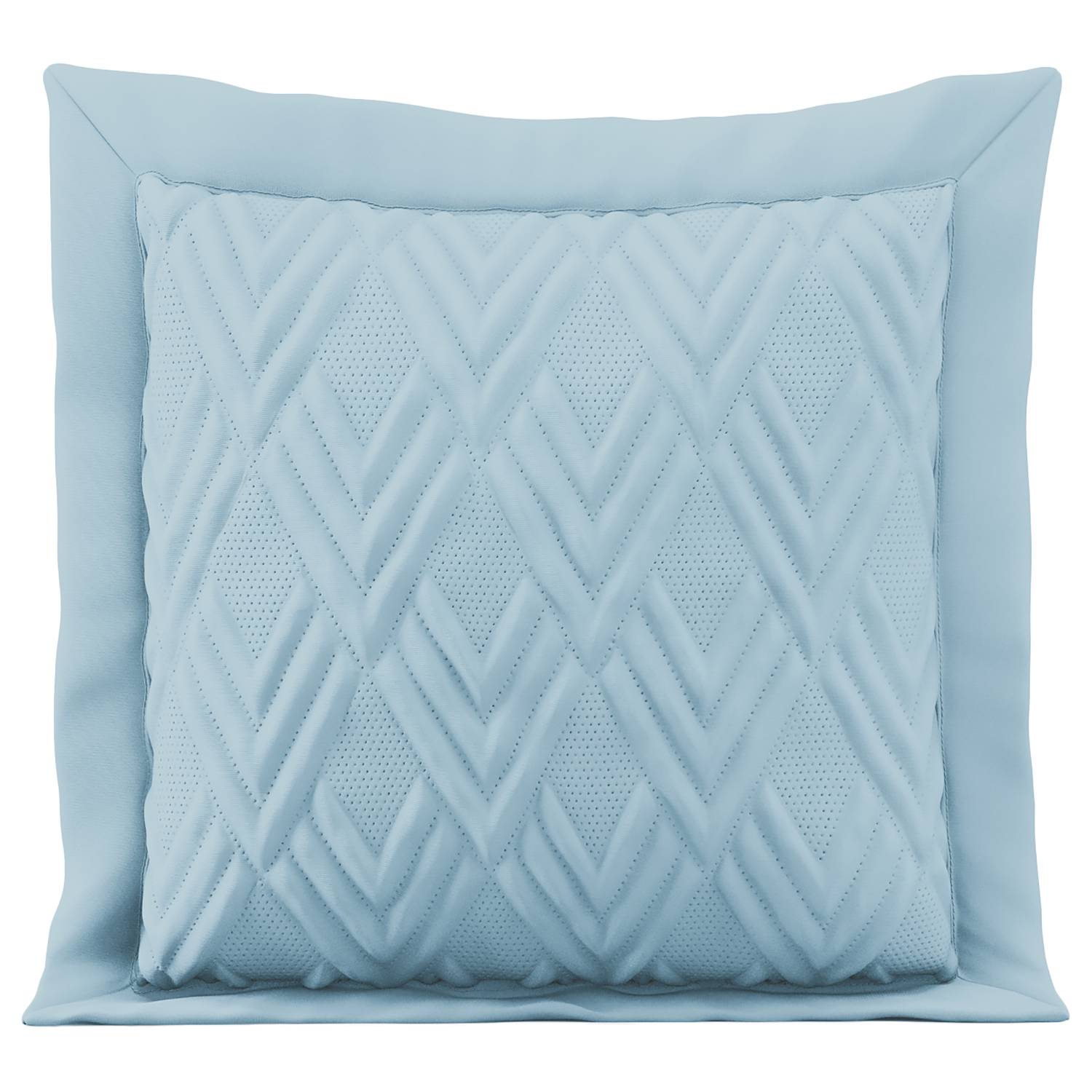 Helia Dekokissen Polyester Babyblau 45 x 45 cm