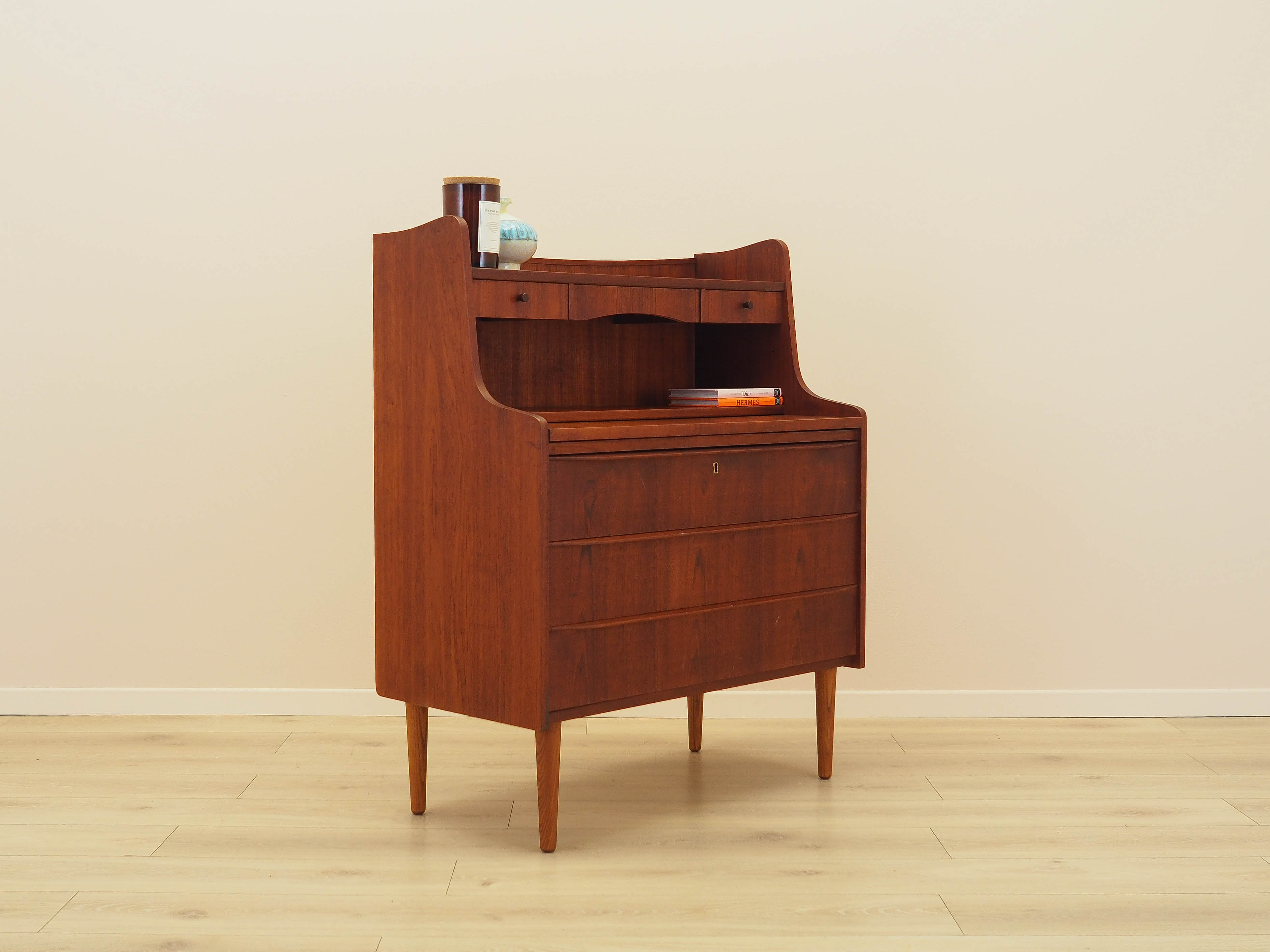 Teak Secretary Desk