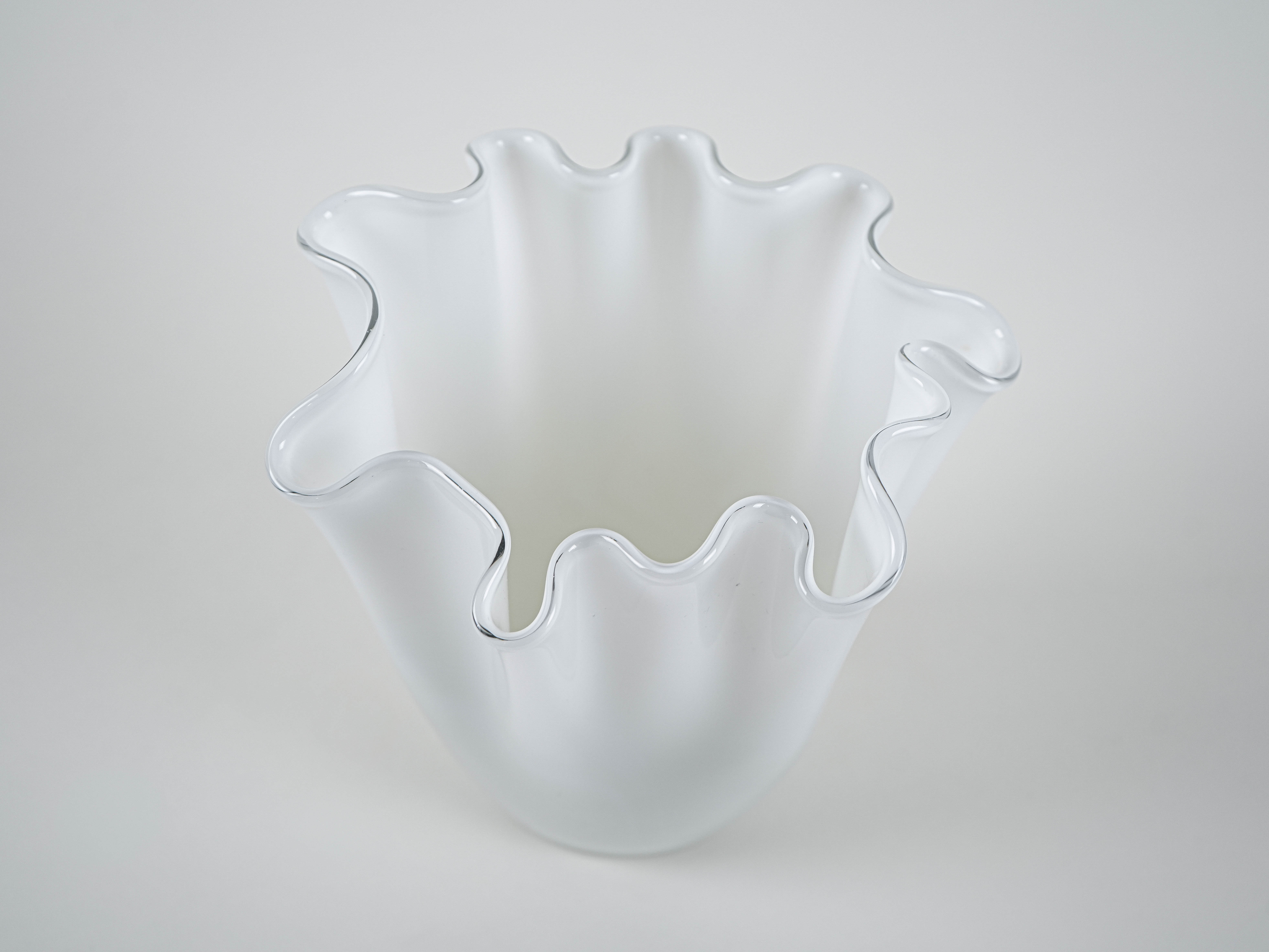 Vase 1970s White