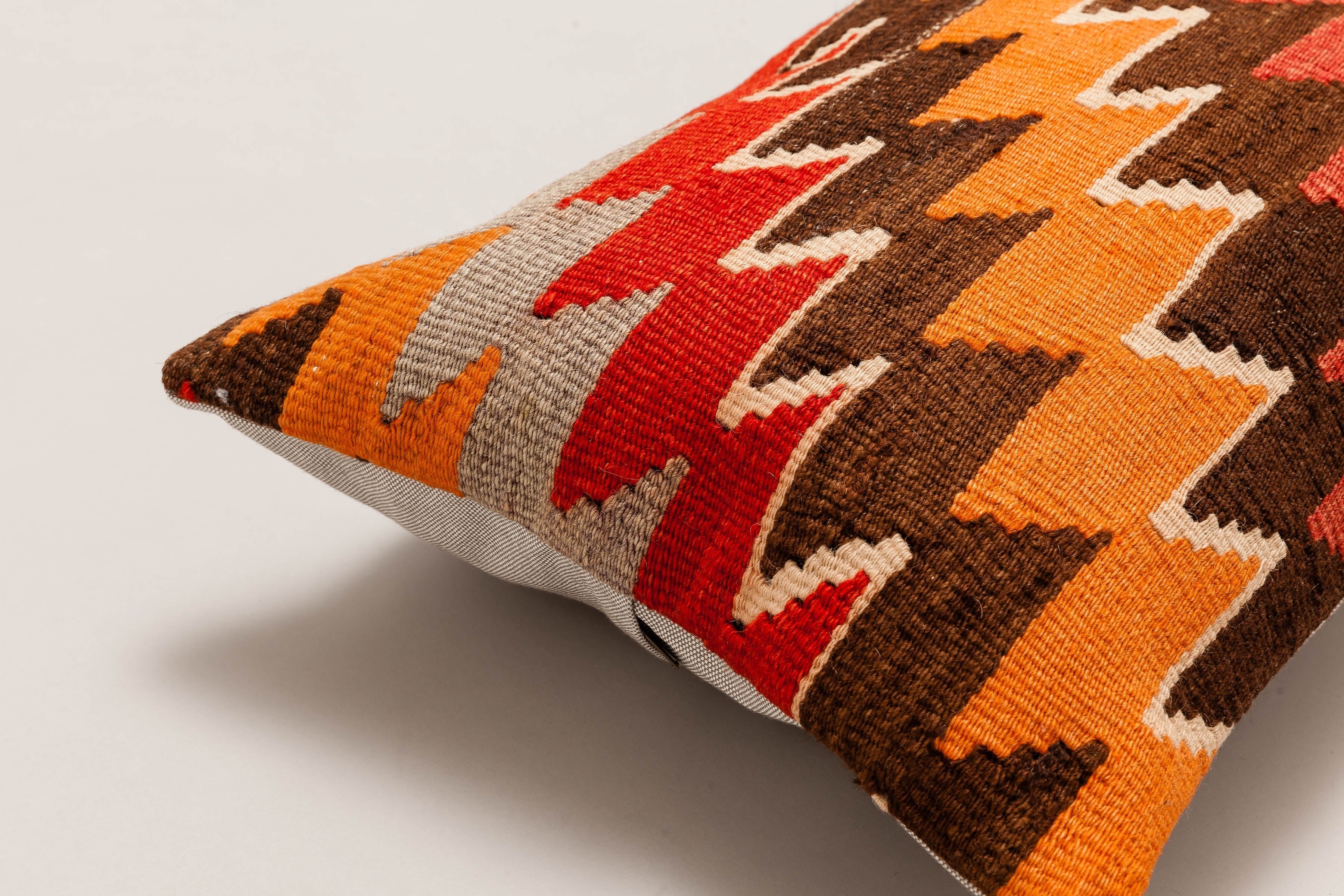 Gonca Kilim Kissen Wolle