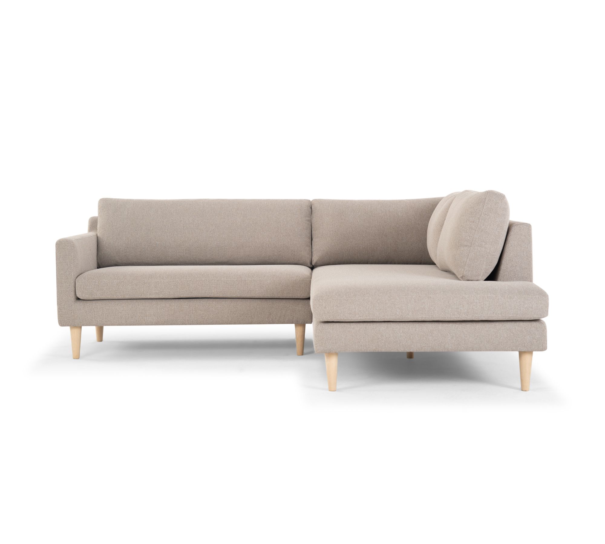 Astha Sofa Récamiere Rechts Agnes Brown