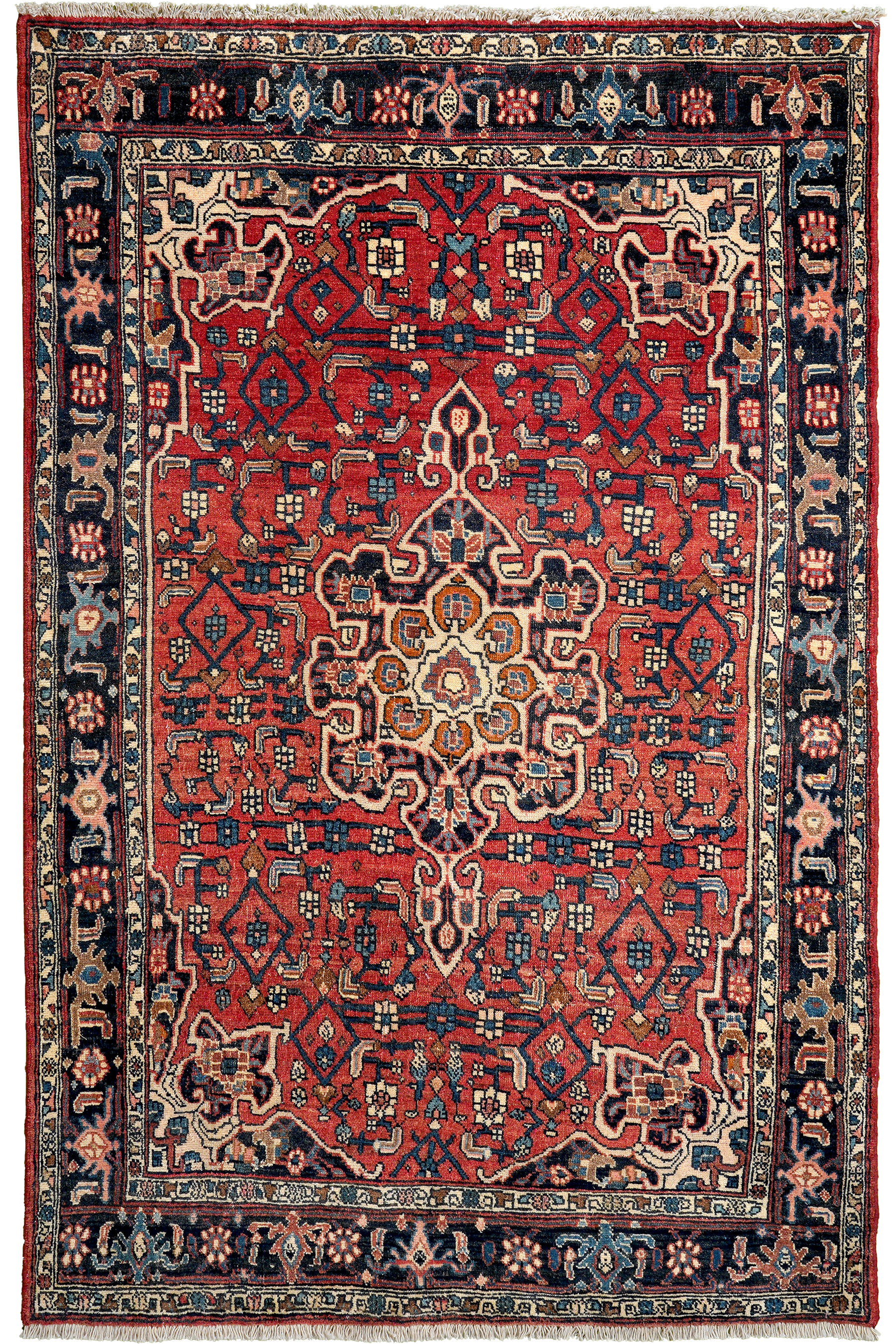 Heritage Teppich Wolle Mehrfarbig