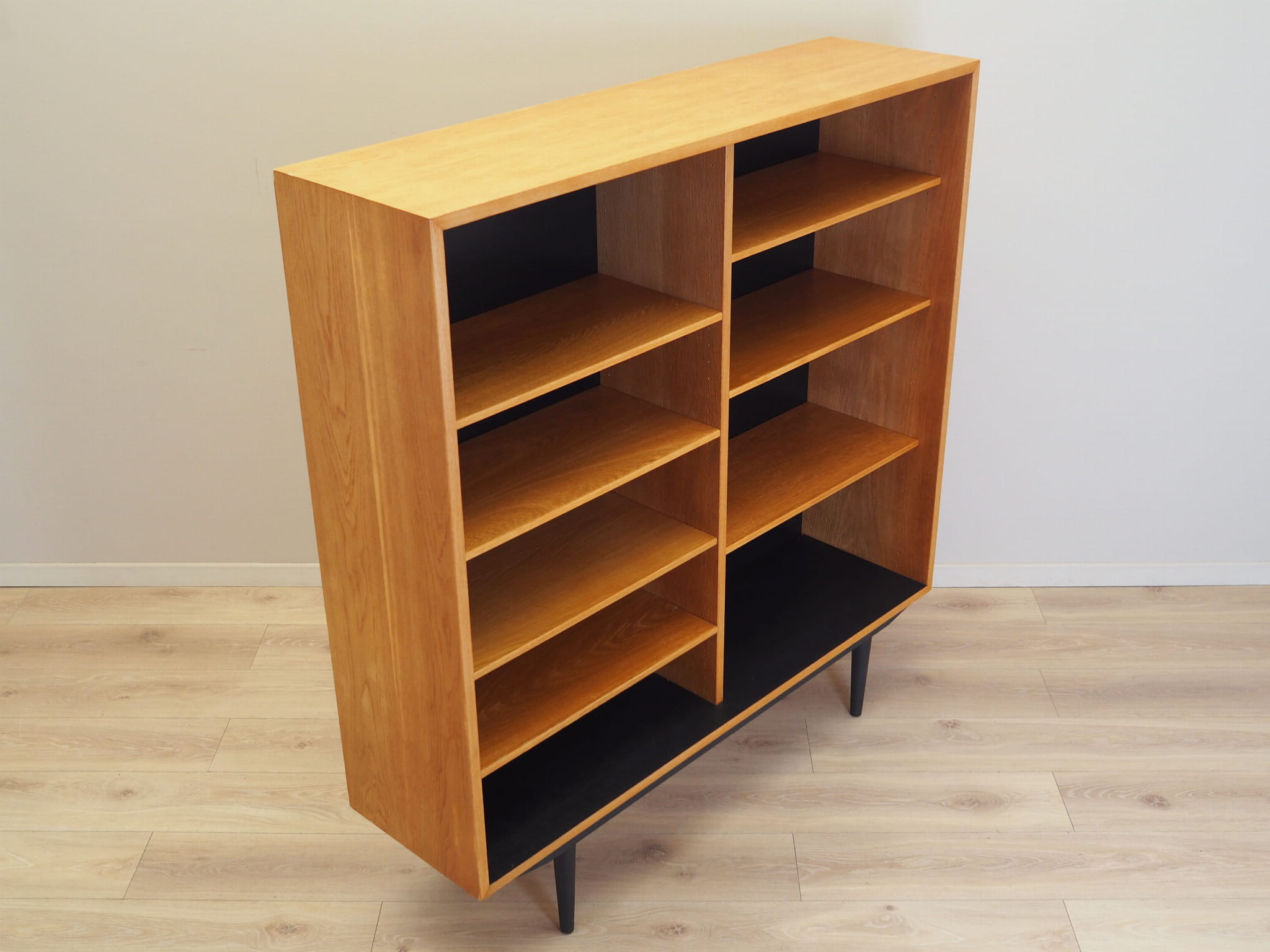 Bücherregal Eschenholz 1960er Jahre