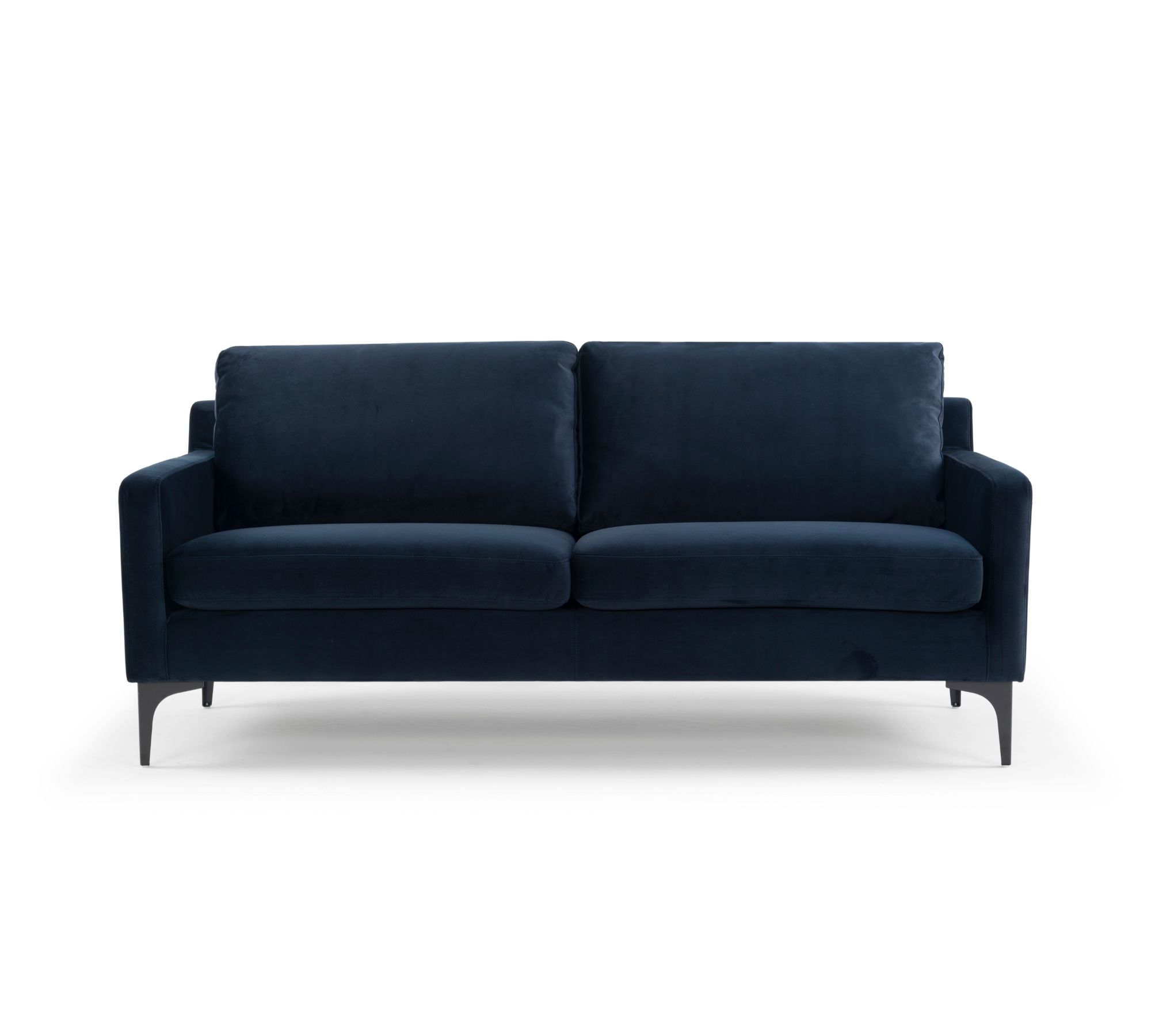 Astha 2-Sitzer Sofa Samt Dunkelblau 