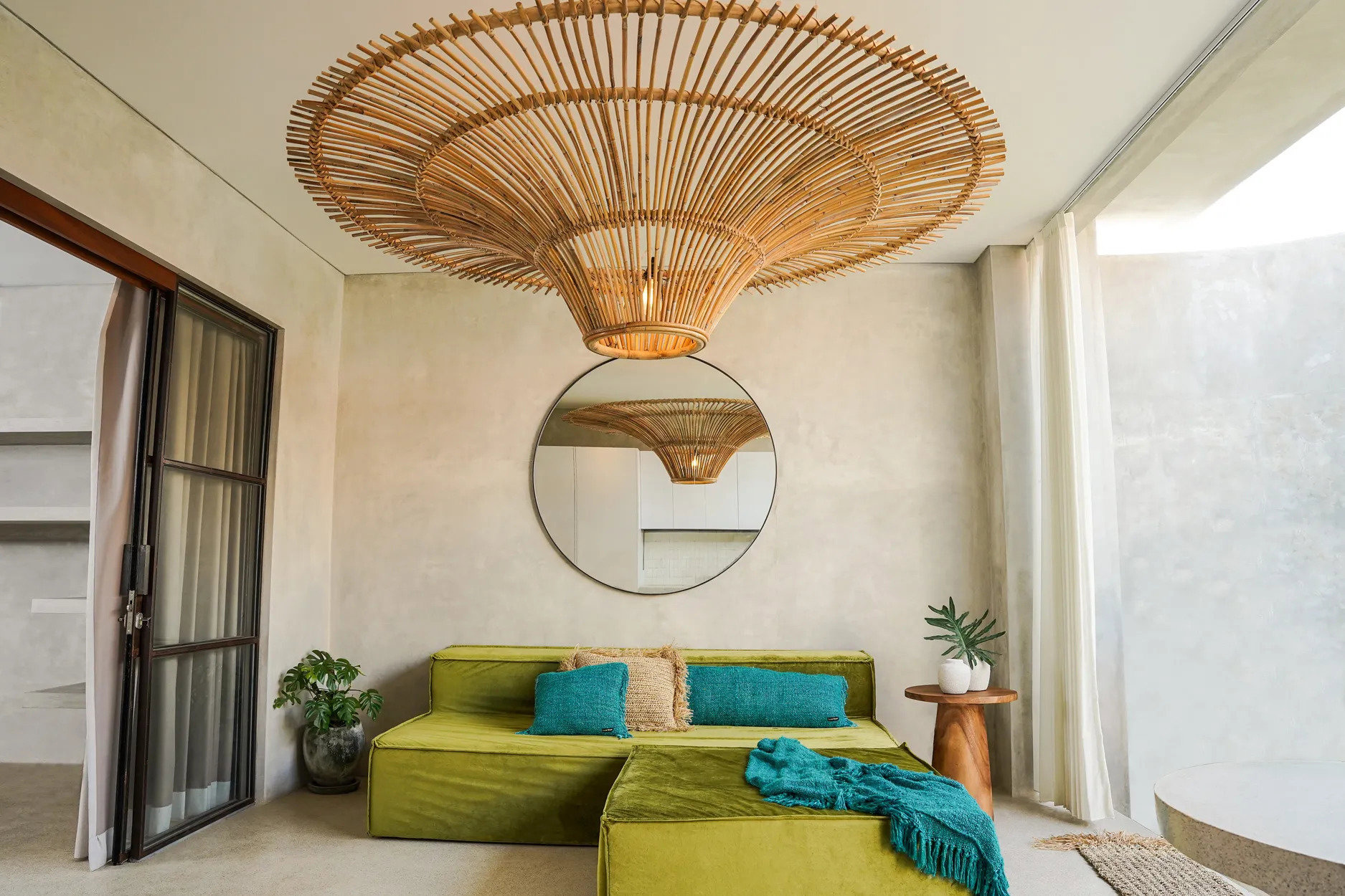 Oh My Gee Fodera per cuscino Turchese 35x100cm