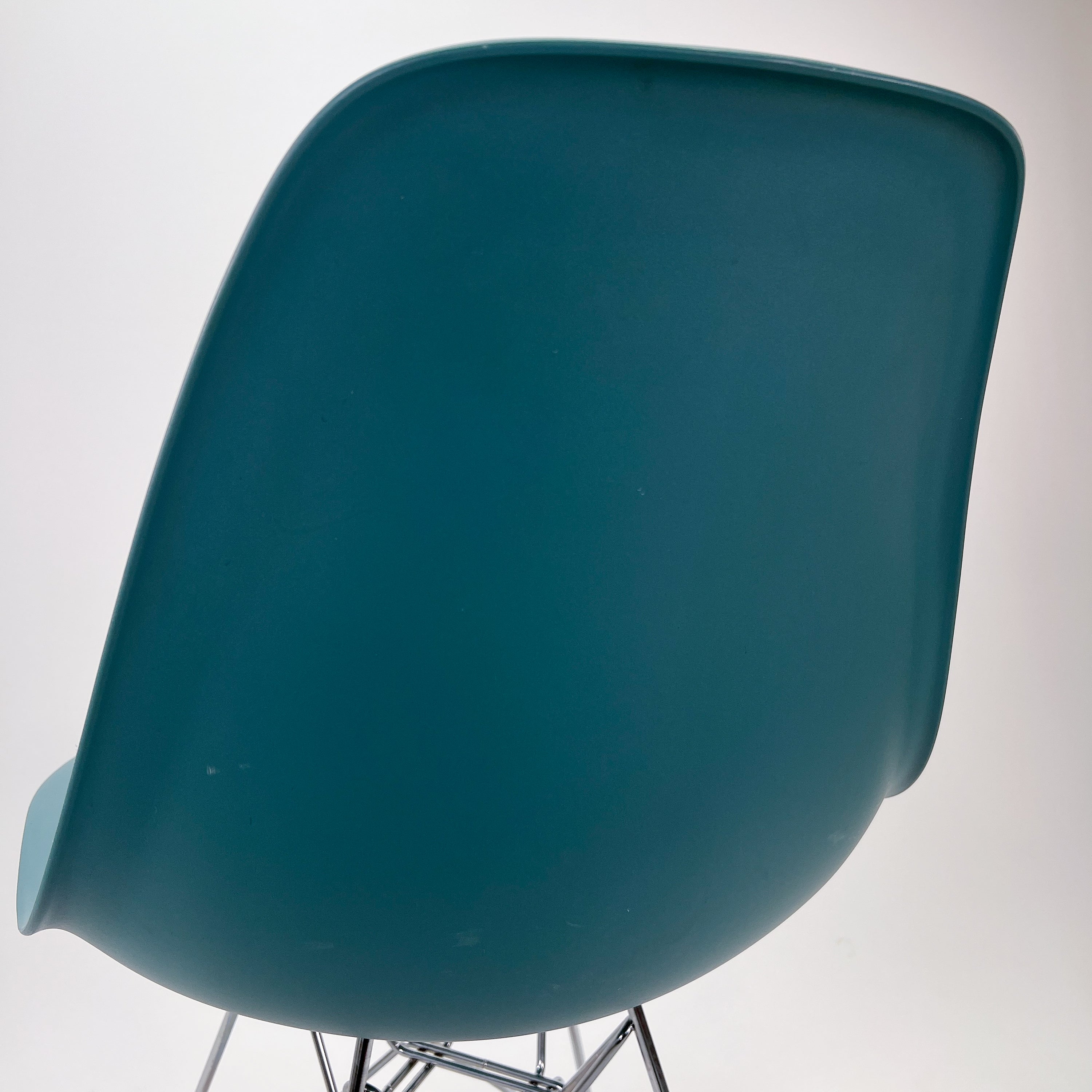 DSR Stuhl Chrom Blau