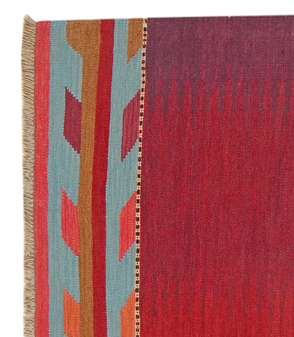 Kilim Gashgai Teppich Mehrfarbig