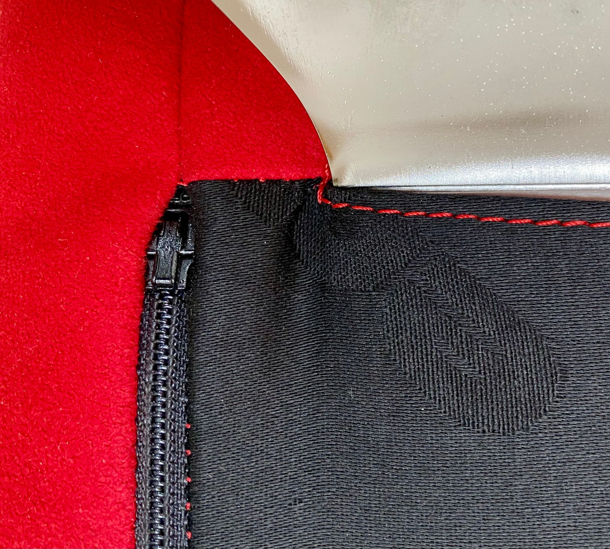 Sofa Erpo Textil Rot